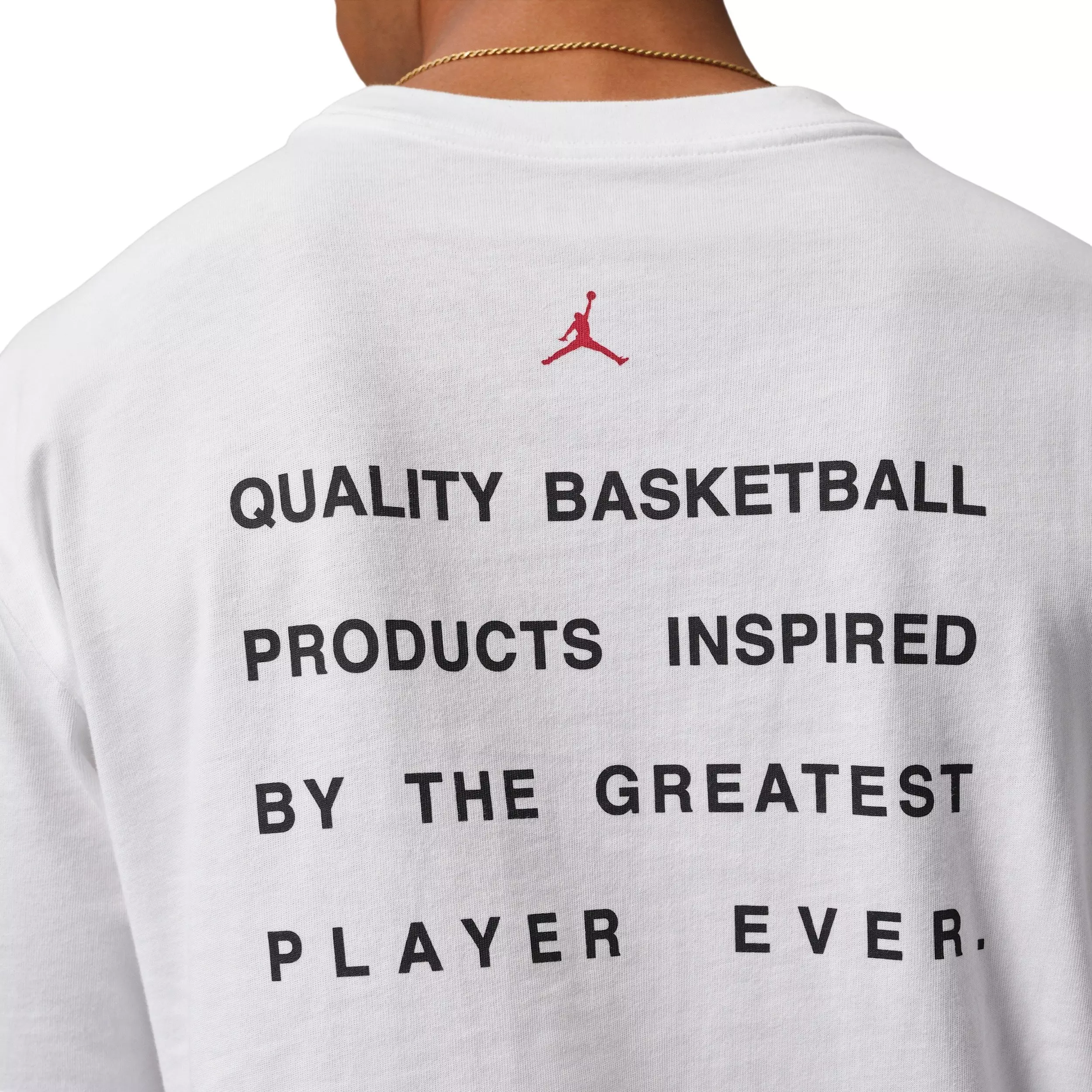 Jordan Men's Flight Script Boxy Short-Sleeve Crew T-Shirt - White - WHITE