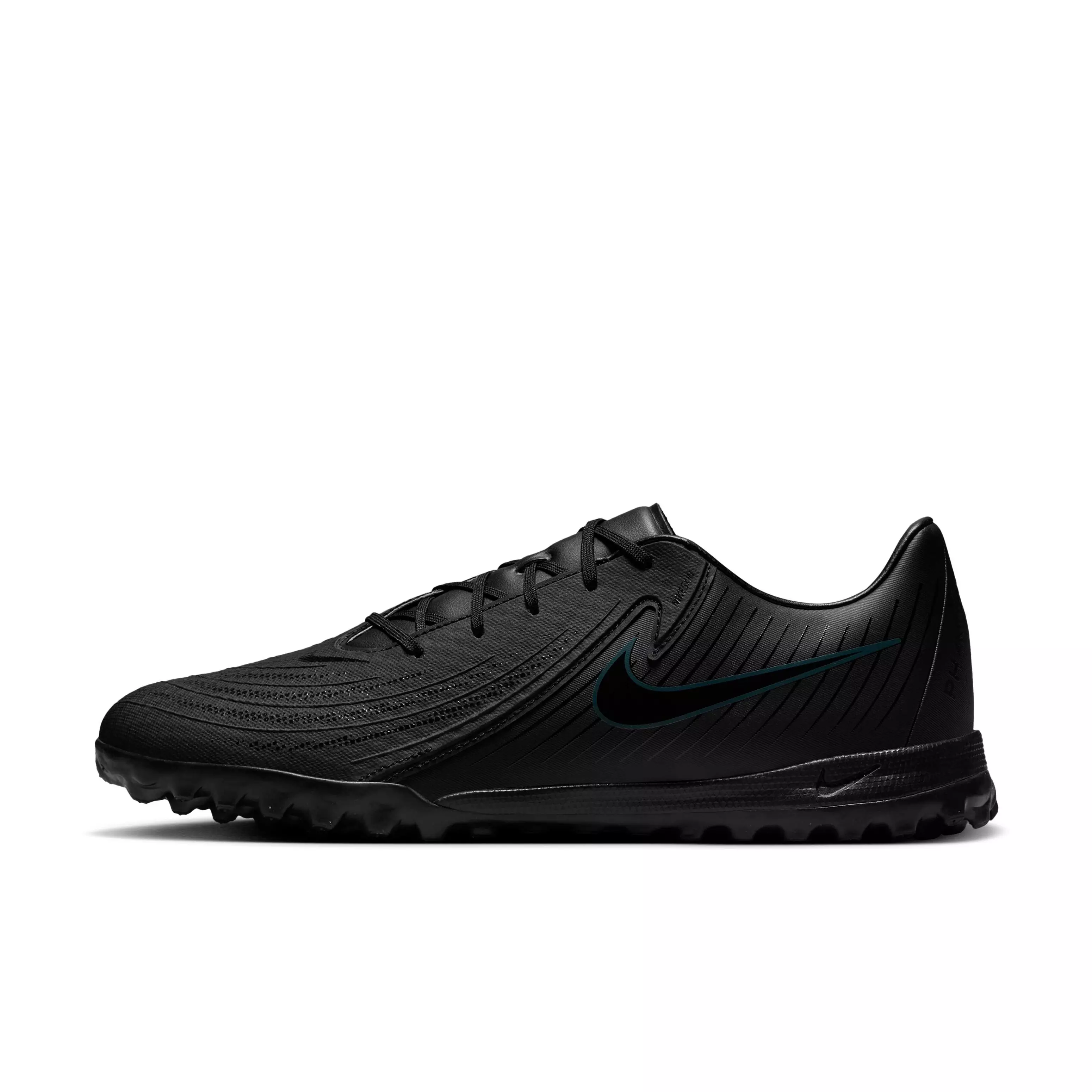 Nike Phantom GX 2 Academy Turf "Black/Deep Jungle/Black" Men's Soccer Shoe - BLACK/JUNGLE/BLACK