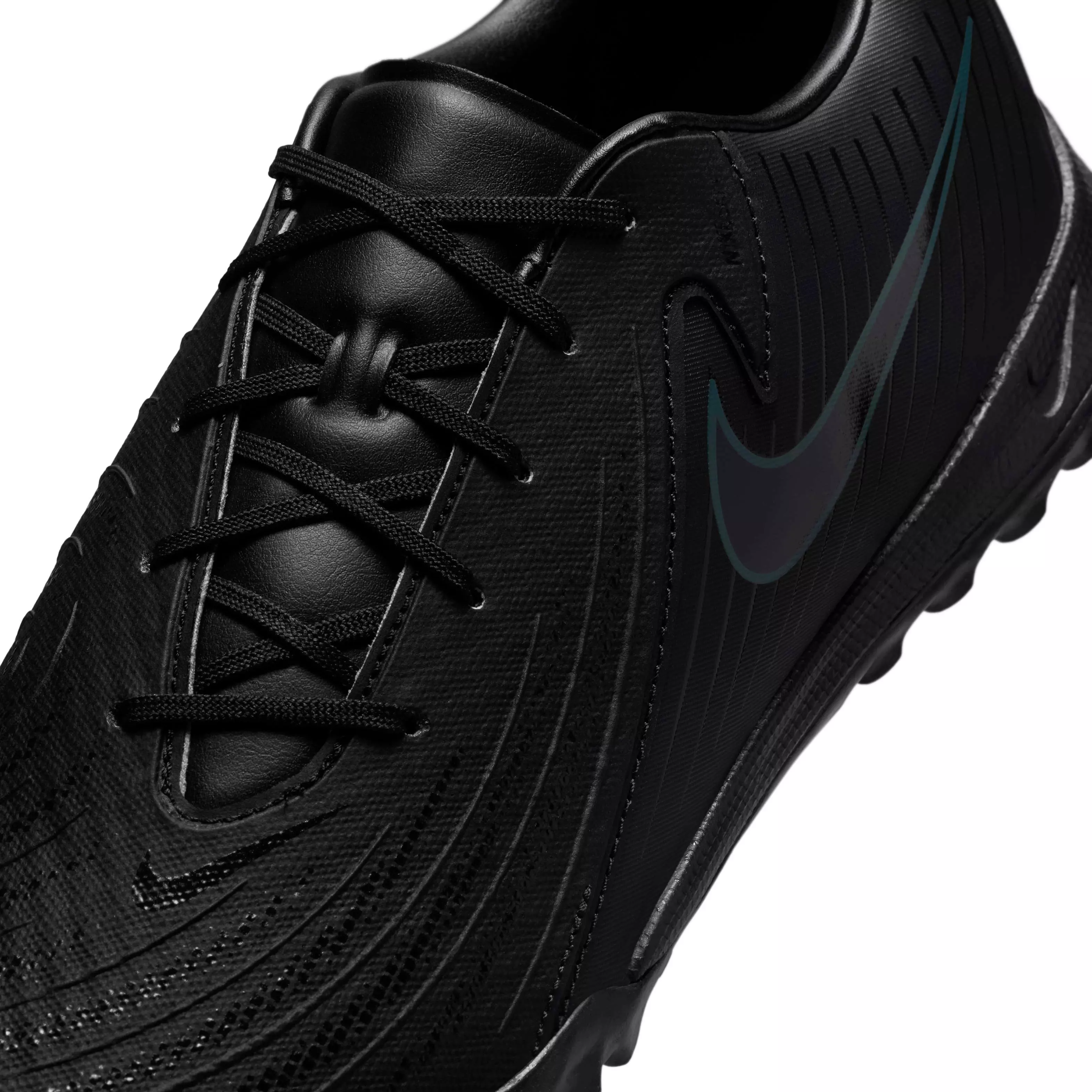 Nike Phantom GX 2 Academy Turf "Black/Deep Jungle/Black" Men's Soccer Shoe - BLACK/JUNGLE/BLACK