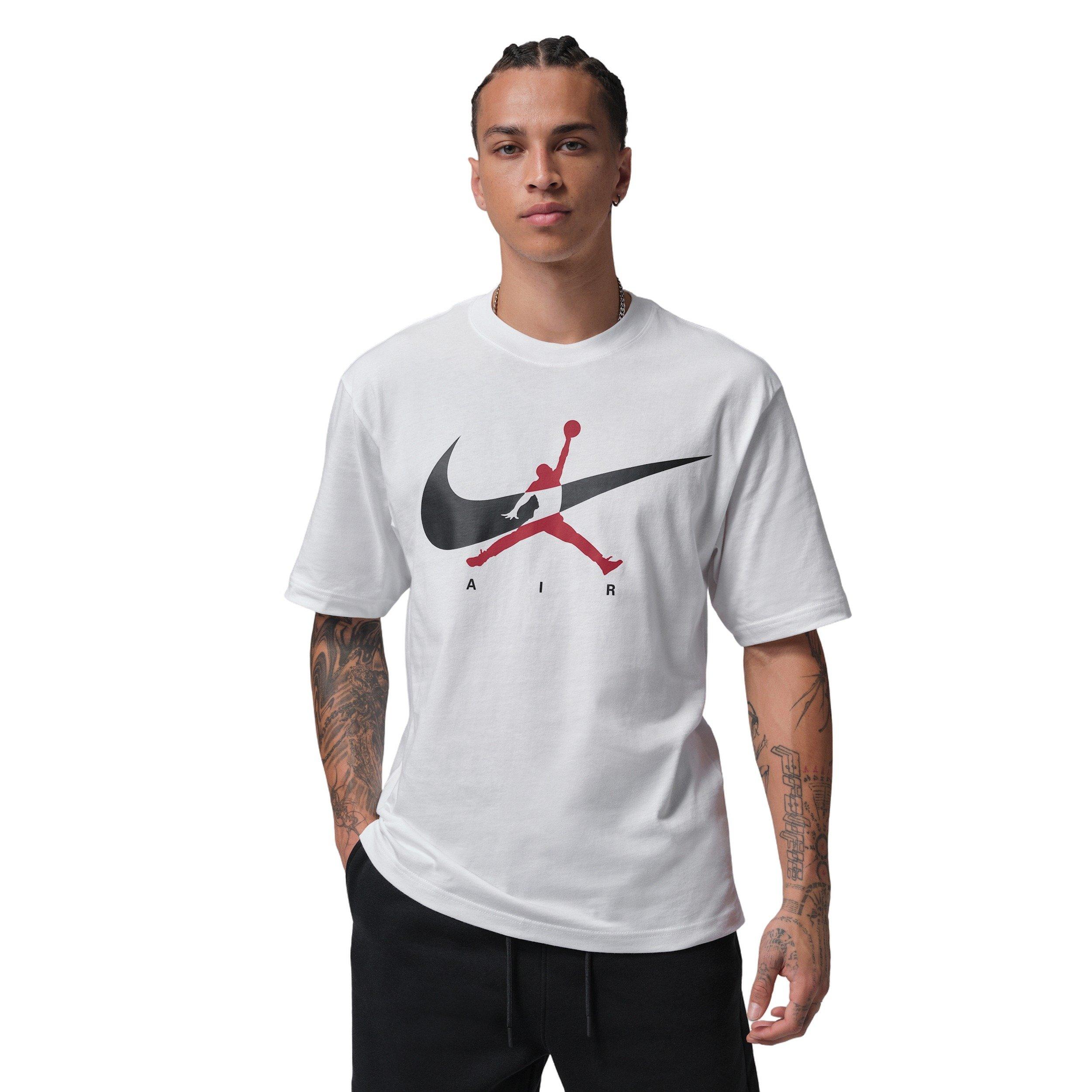 Jordan Men's Brooklyn Jumpman T-Shirt - WHITE Thumbnail View 1