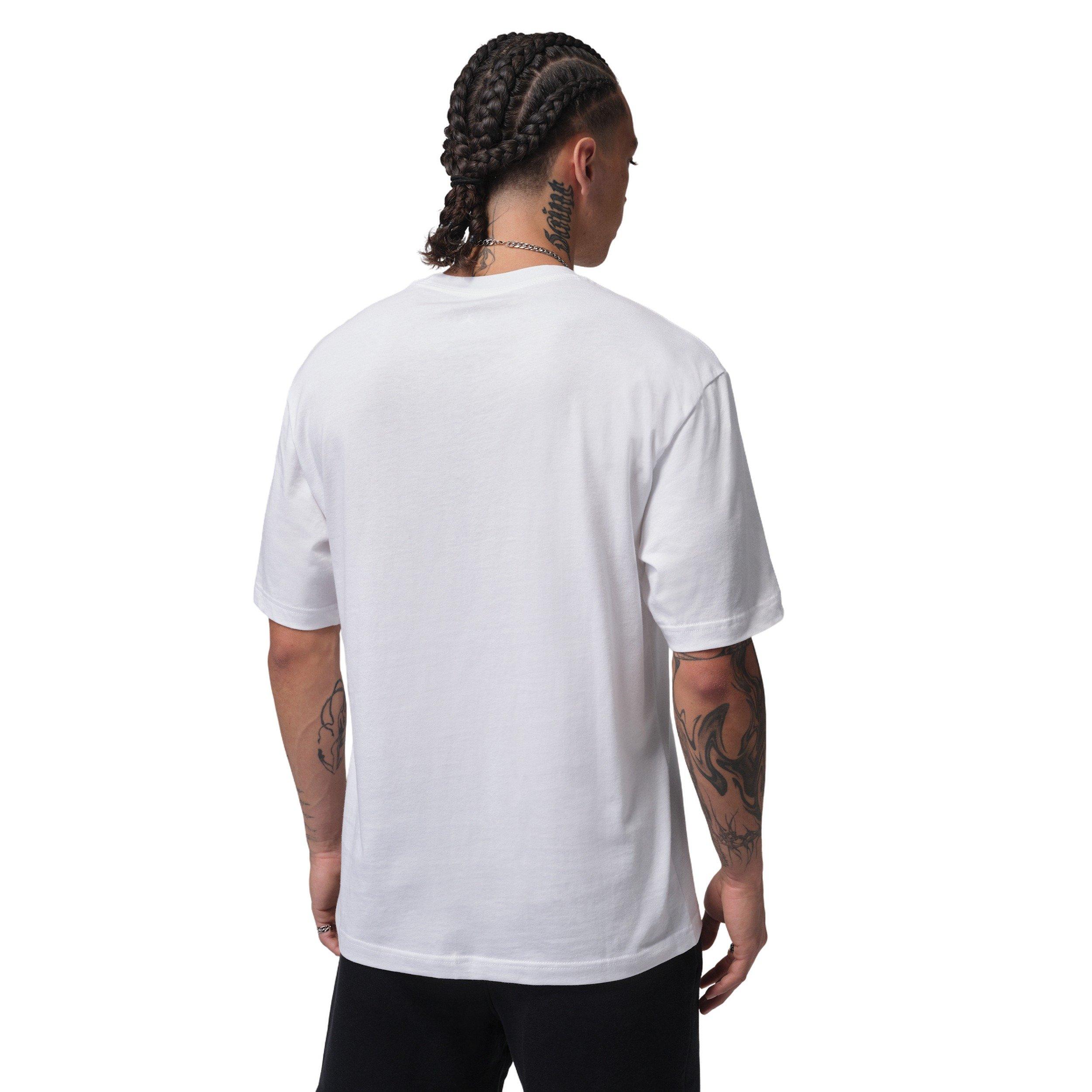 Jordan Men's Brooklyn Jumpman T-Shirt - WHITE Thumbnail View 2