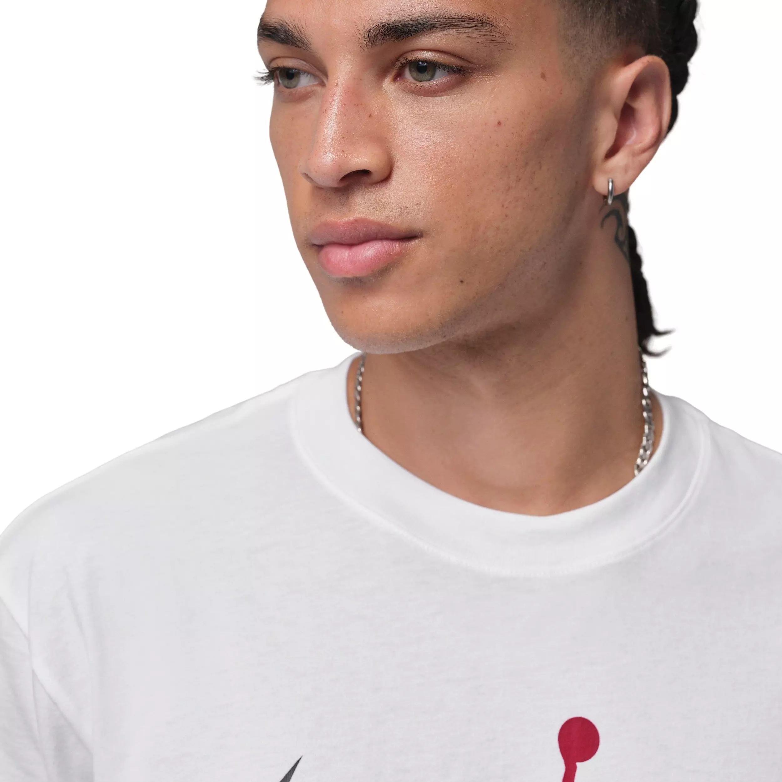 Jordan Men's Brooklyn Jumpman T-Shirt - WHITE