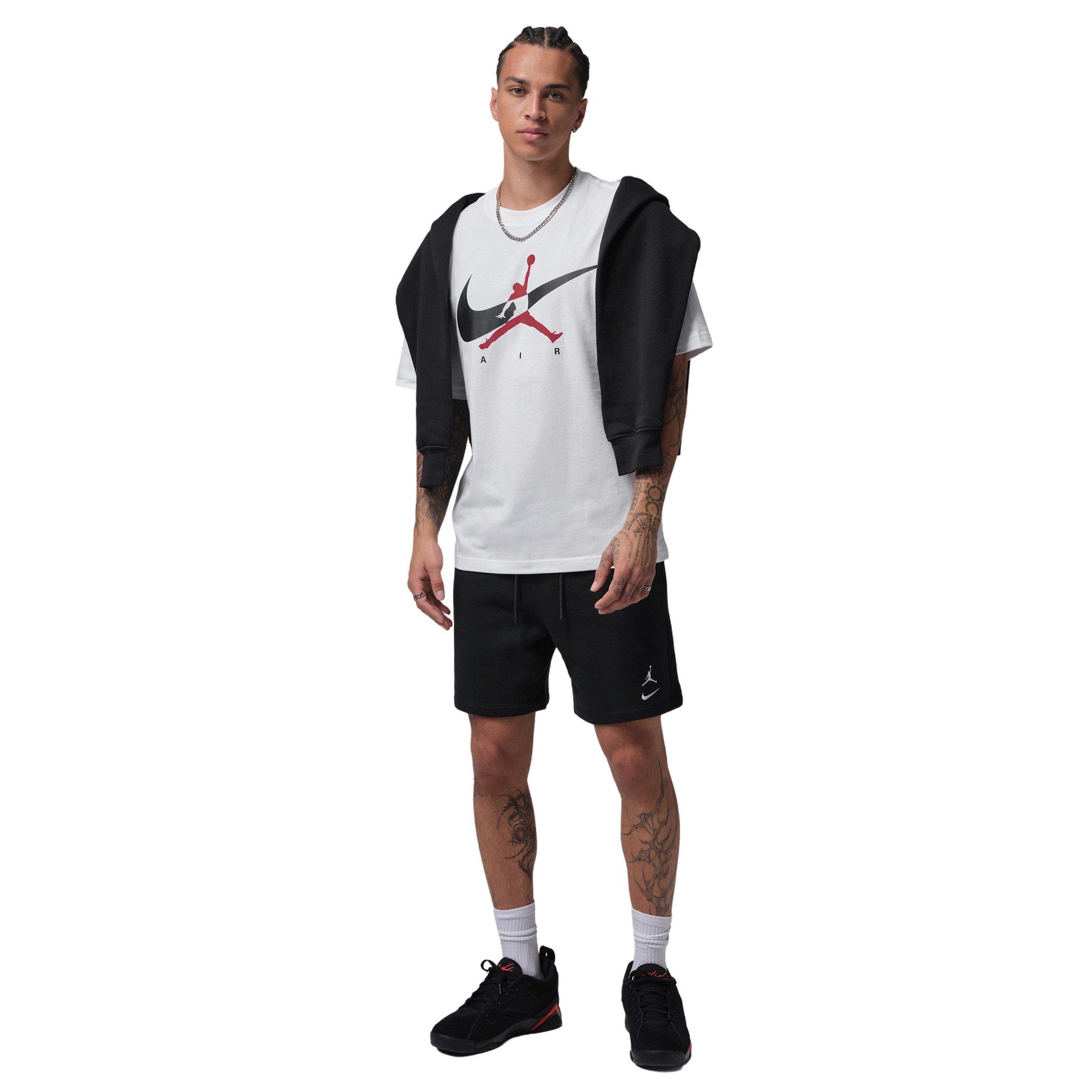 Jordan Men's Brooklyn Jumpman T-Shirt - WHITE Thumbnail View 4