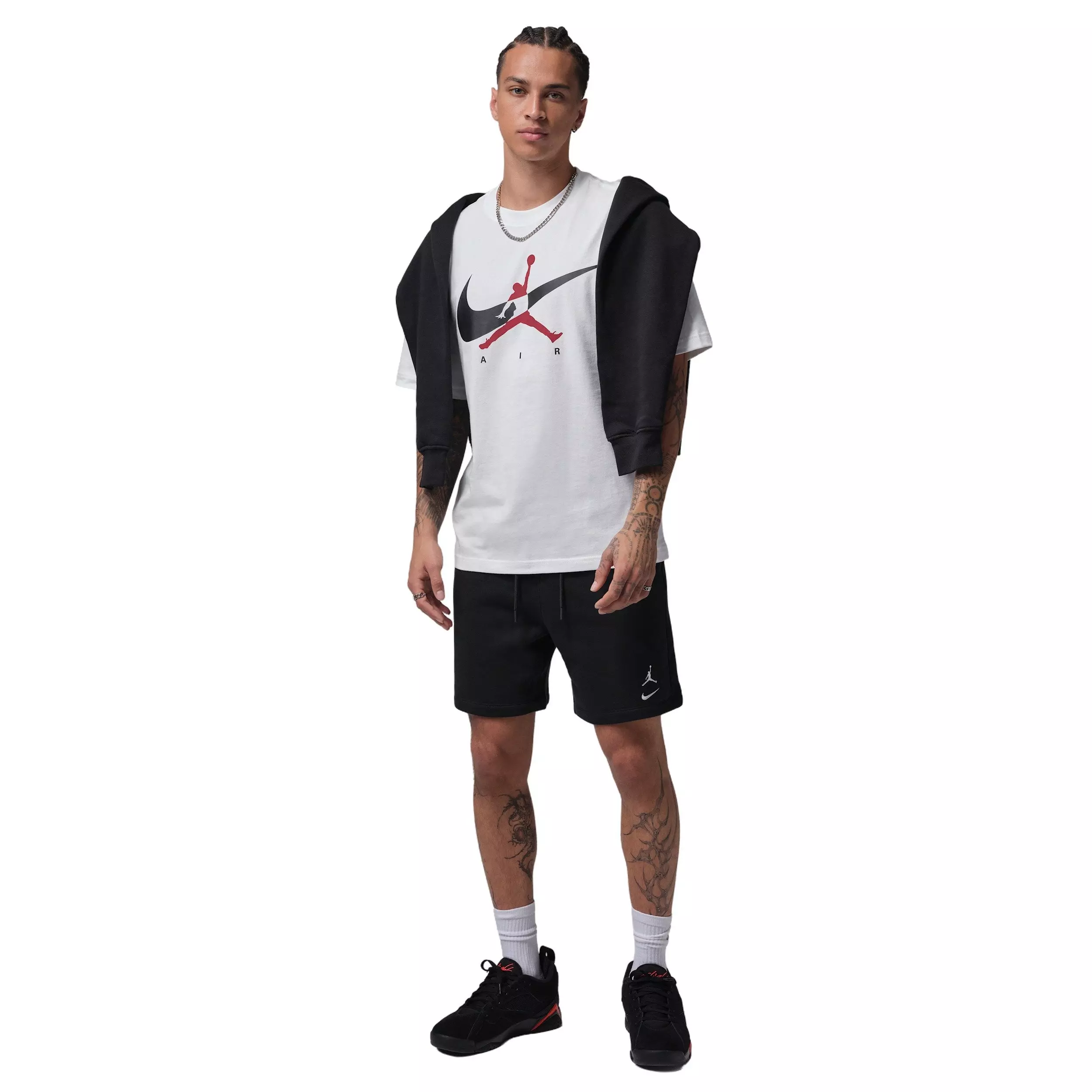 Jordan Men's Brooklyn Jumpman T-Shirt - WHITE