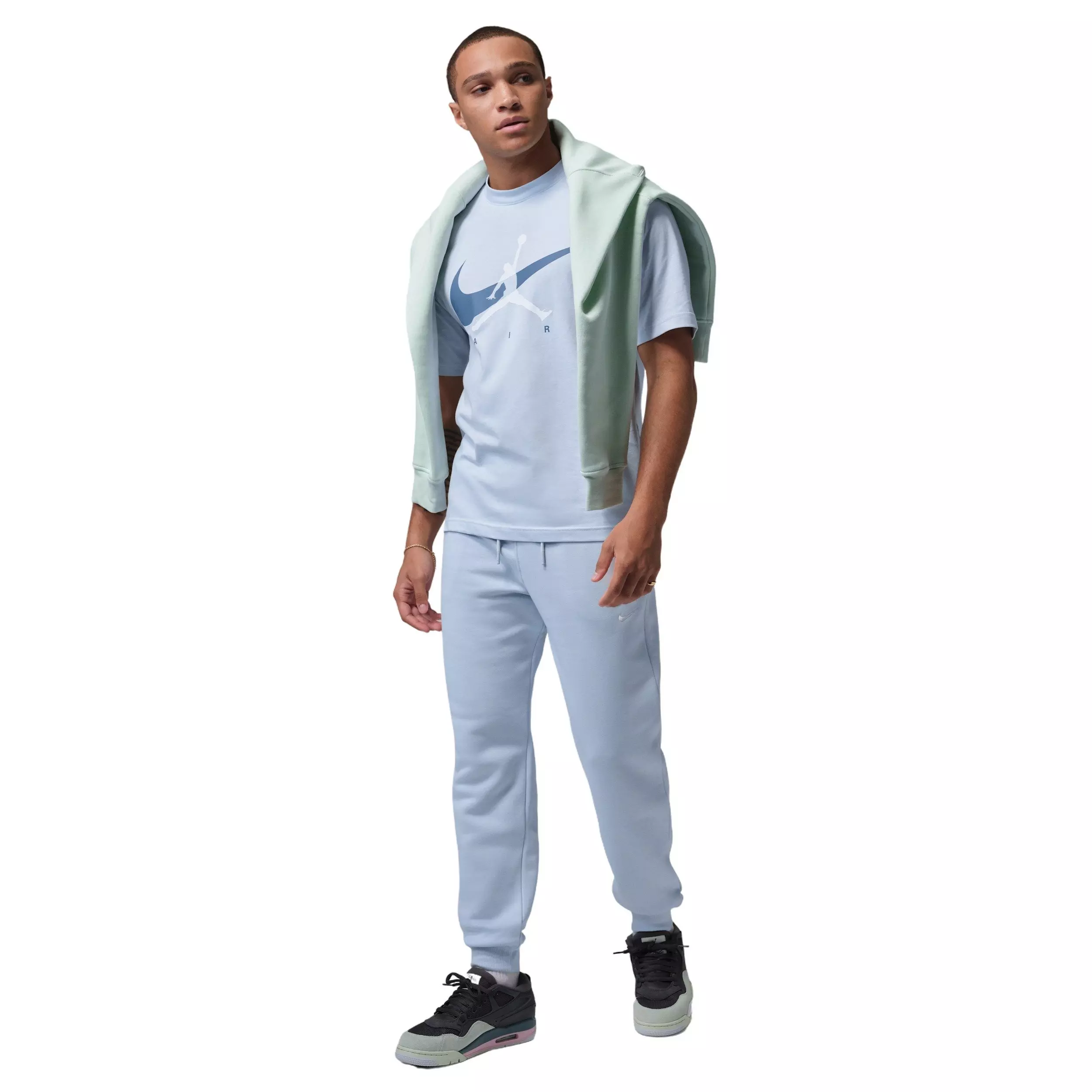 Jordan Men's Brooklyn Jumpman T-Shirt - BLUE