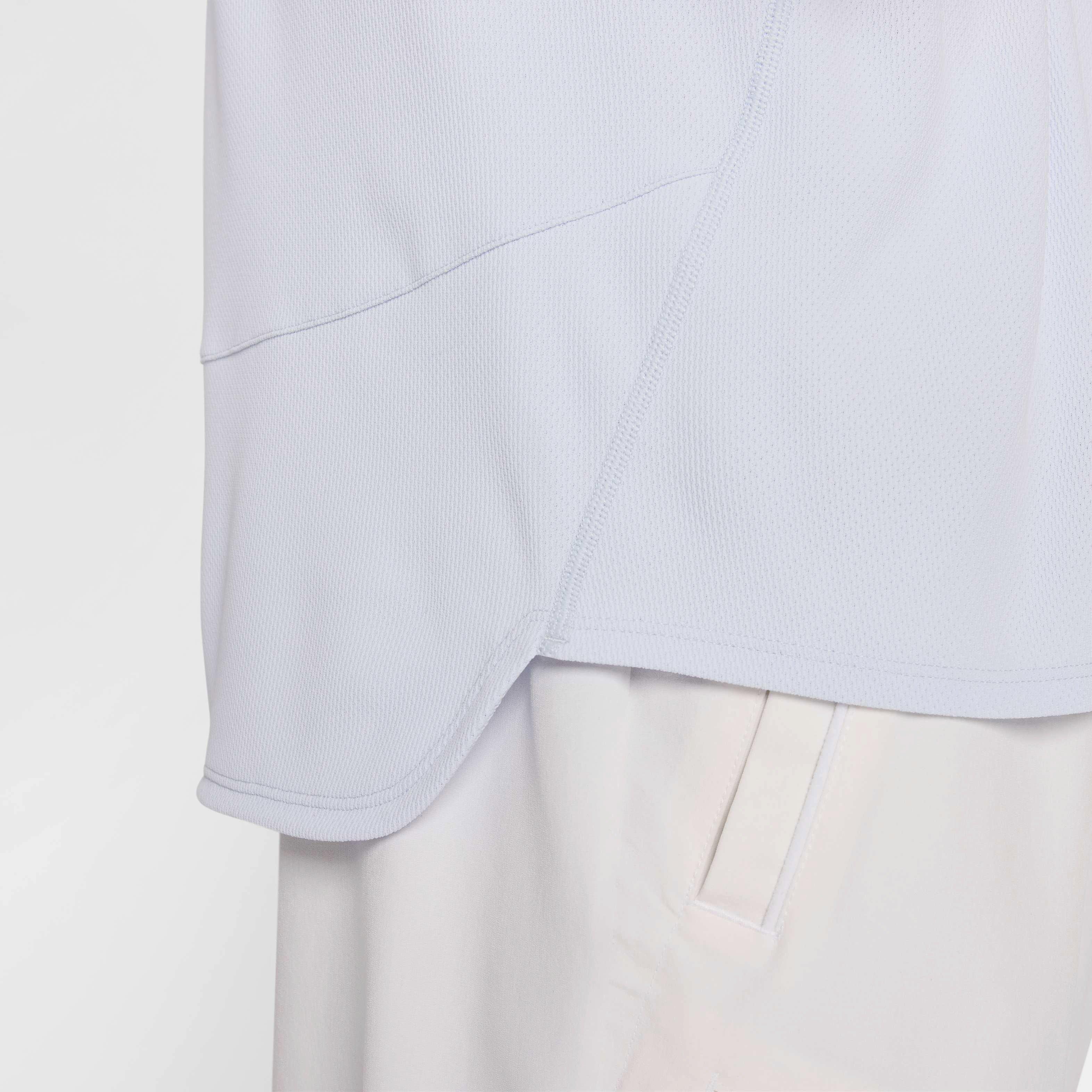 NikeCourt Men's Slam Dri-FIT ADV Tennis Polo - GREY Thumbnail View 4