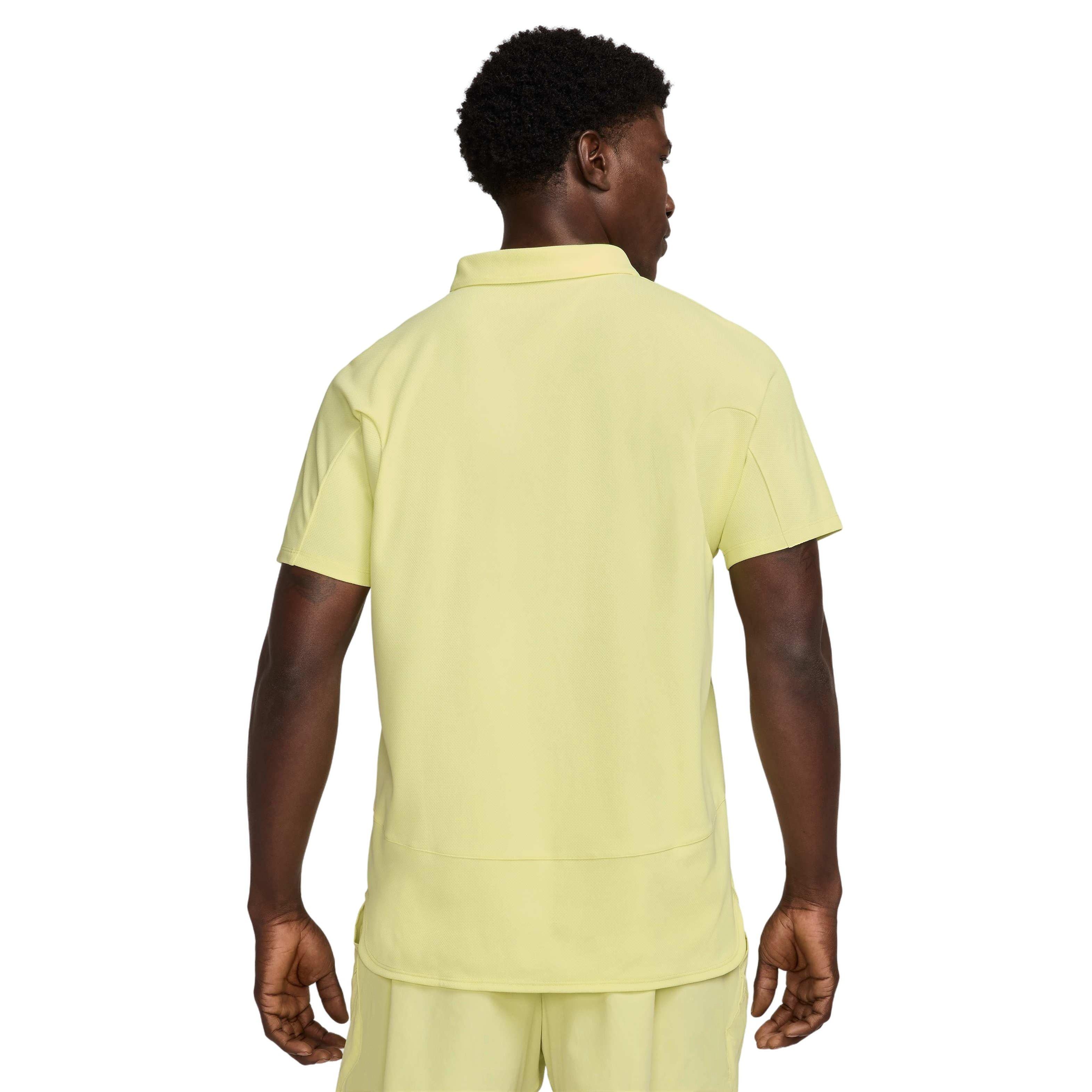NikeCourt Men's Slam Dri-FIT ADV Tennis Polo - GREEN Thumbnail View 2