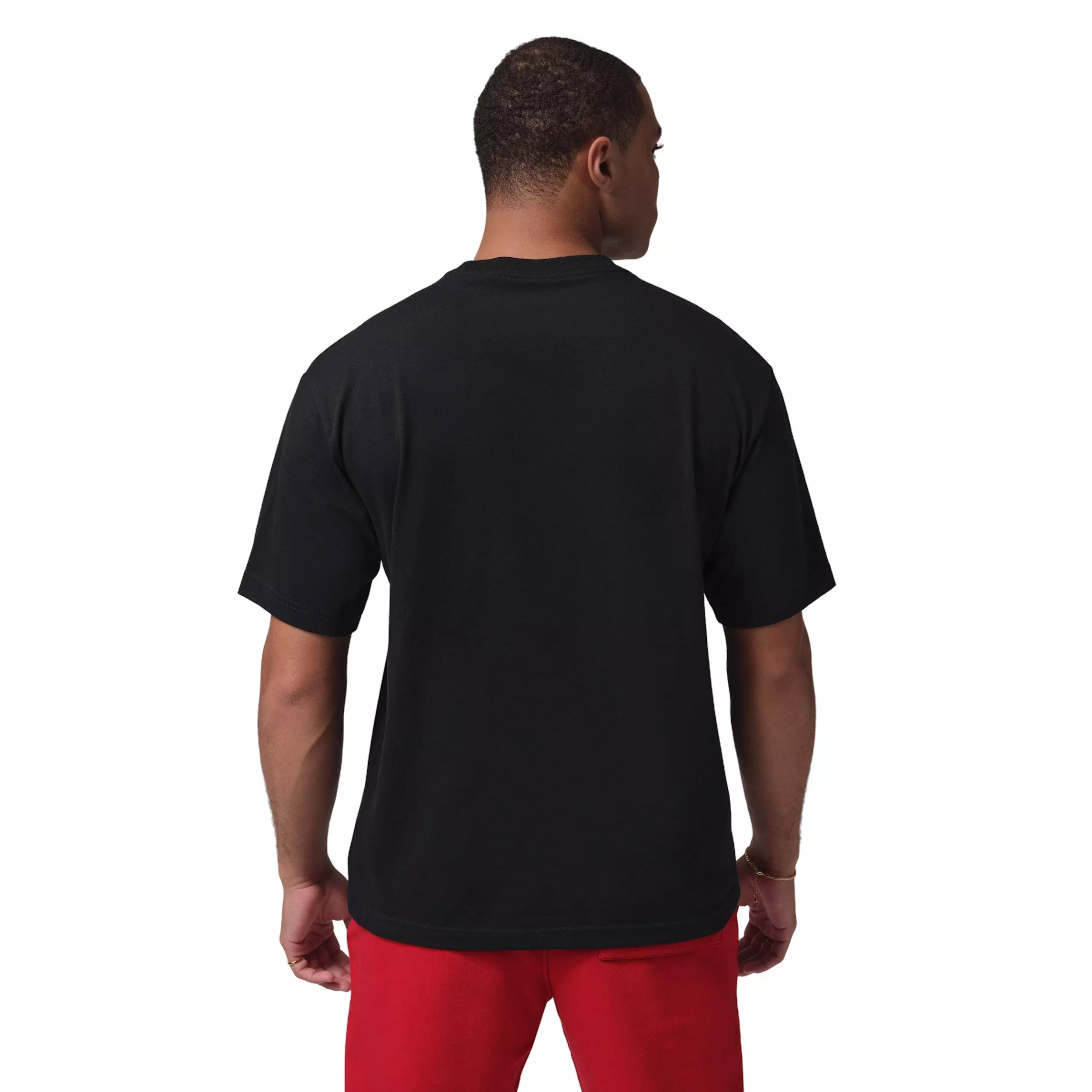 Jordan Men's Sneaker Patch T-Shirt - BLACK