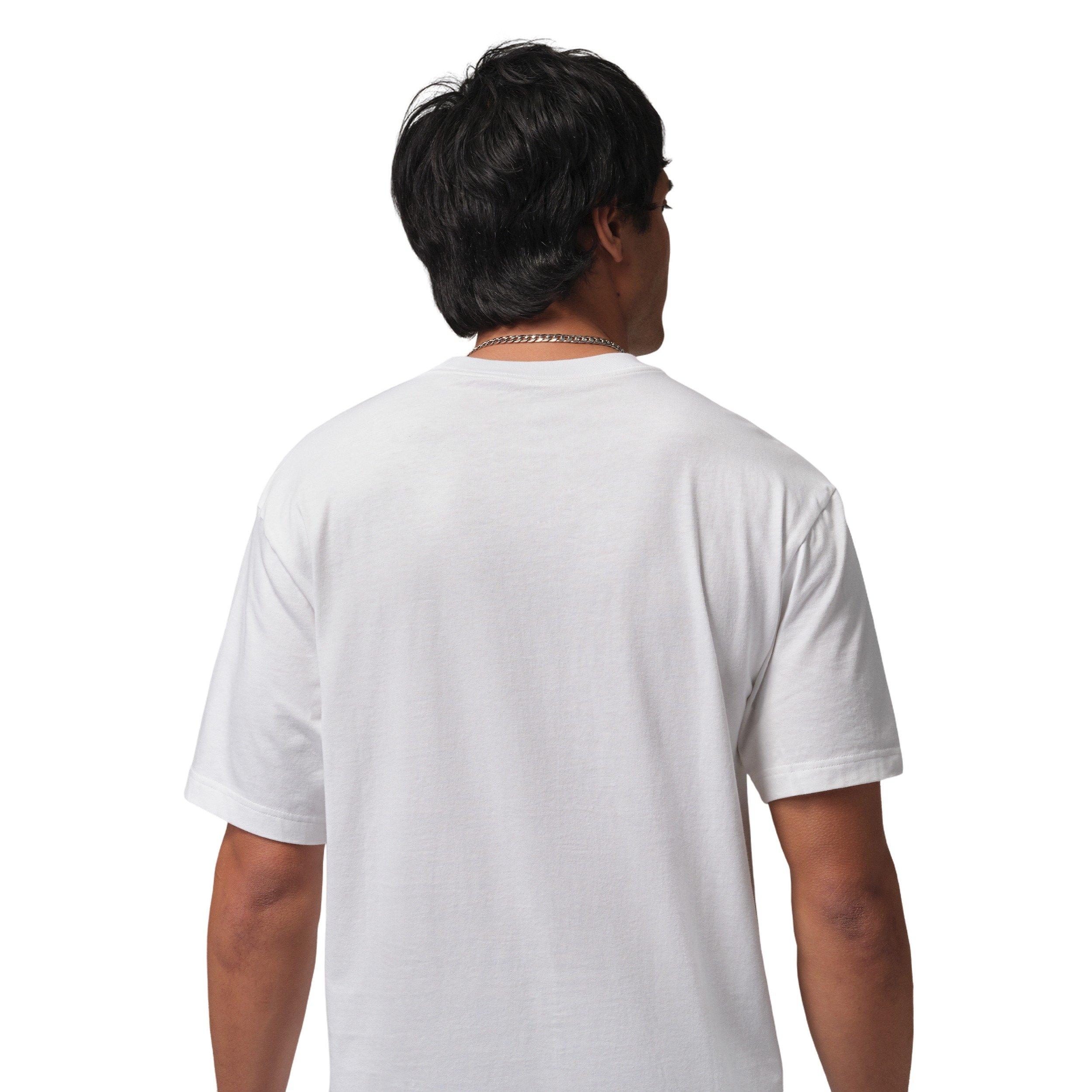 Jordan Men's Sneaker Patch T-Shirt - WHITE Thumbnail View 2