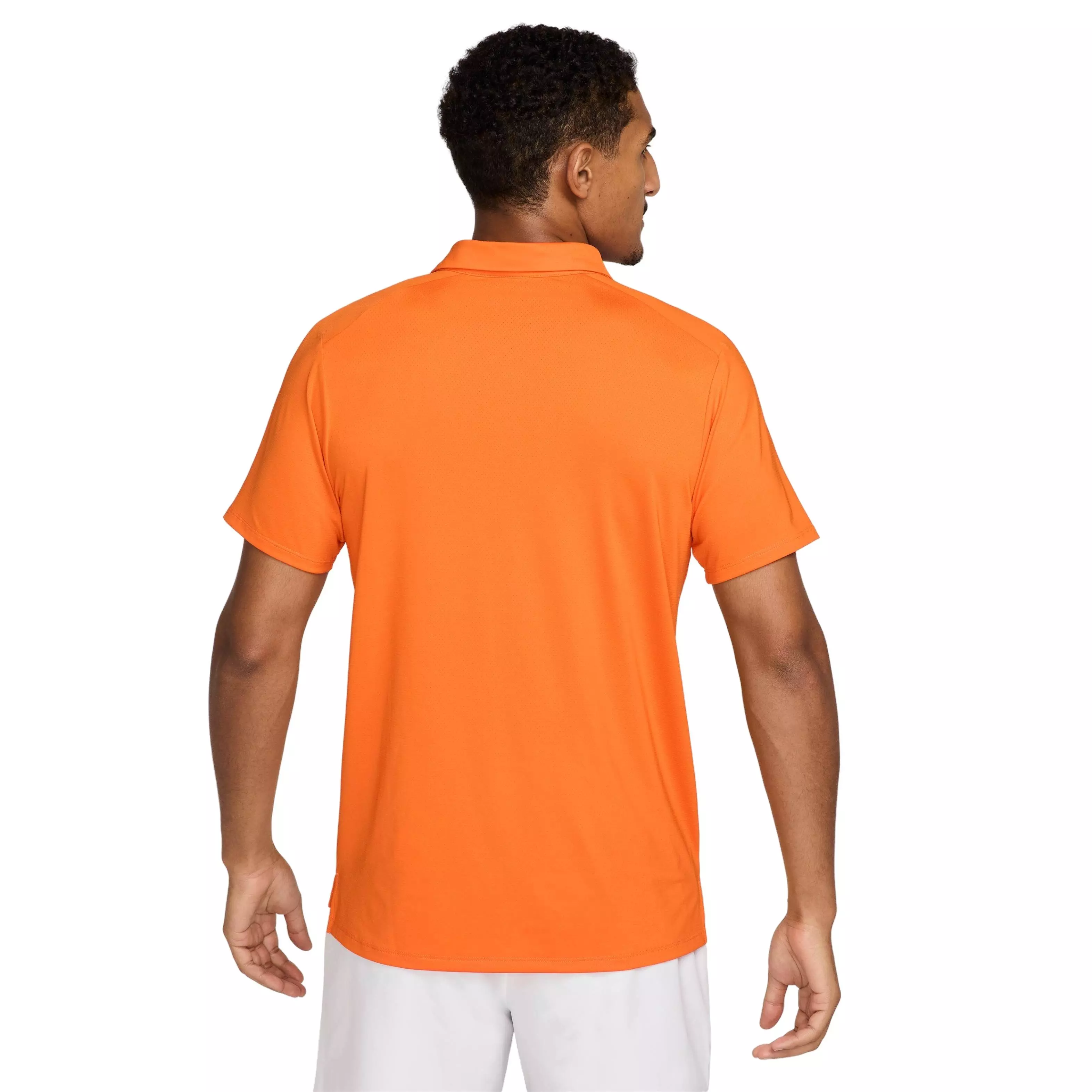 NikeCourt Men's Advantage Dri-FIT Tennis Polo - ORANGE