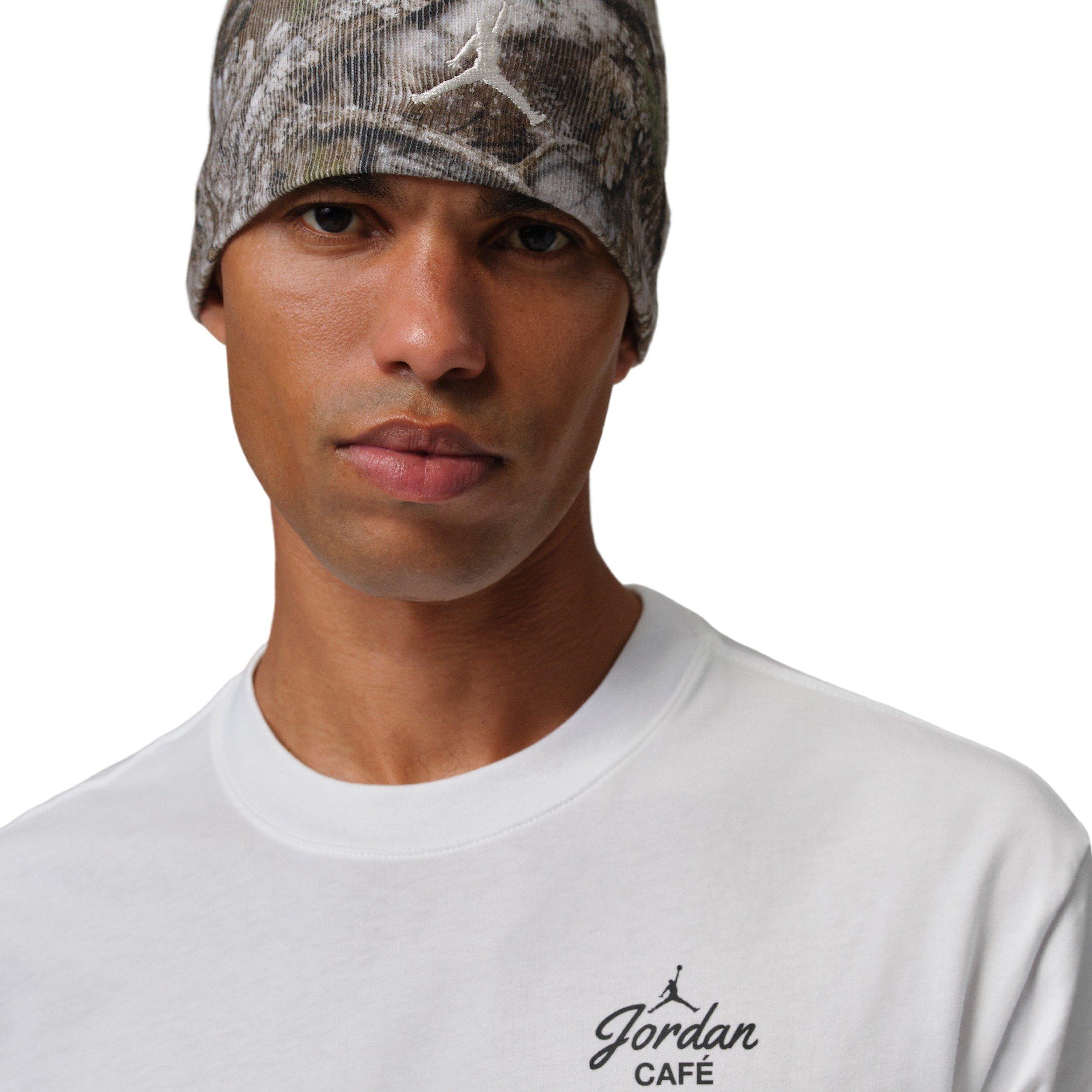 Jordan Men's Sneaker Graphic Short-Sleeve Crew T-Shirt - White - WHITE Thumbnail View 3