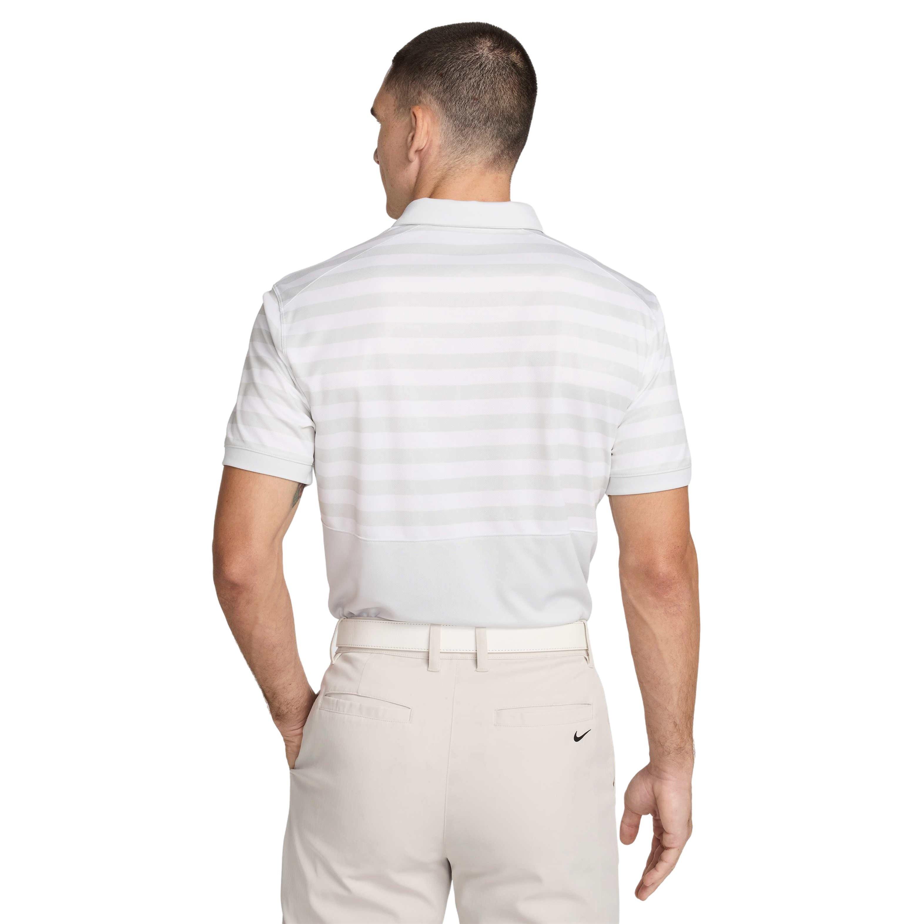 Nike Men's Victory+ Dri-FIT Blocked Golf Polo - GREY Thumbnail View 2
