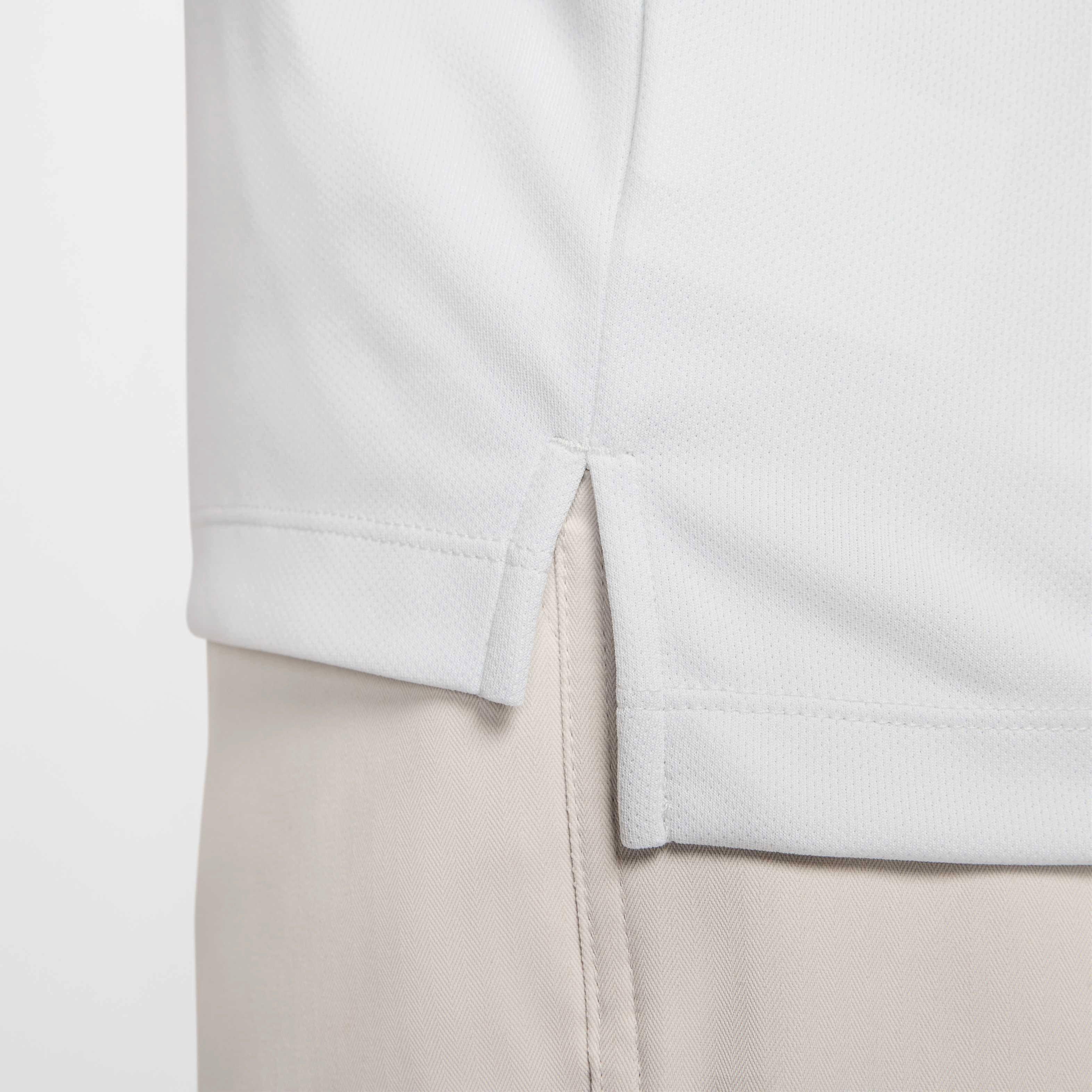 Nike Men's Victory+ Dri-FIT Blocked Golf Polo - GREY Thumbnail View 4