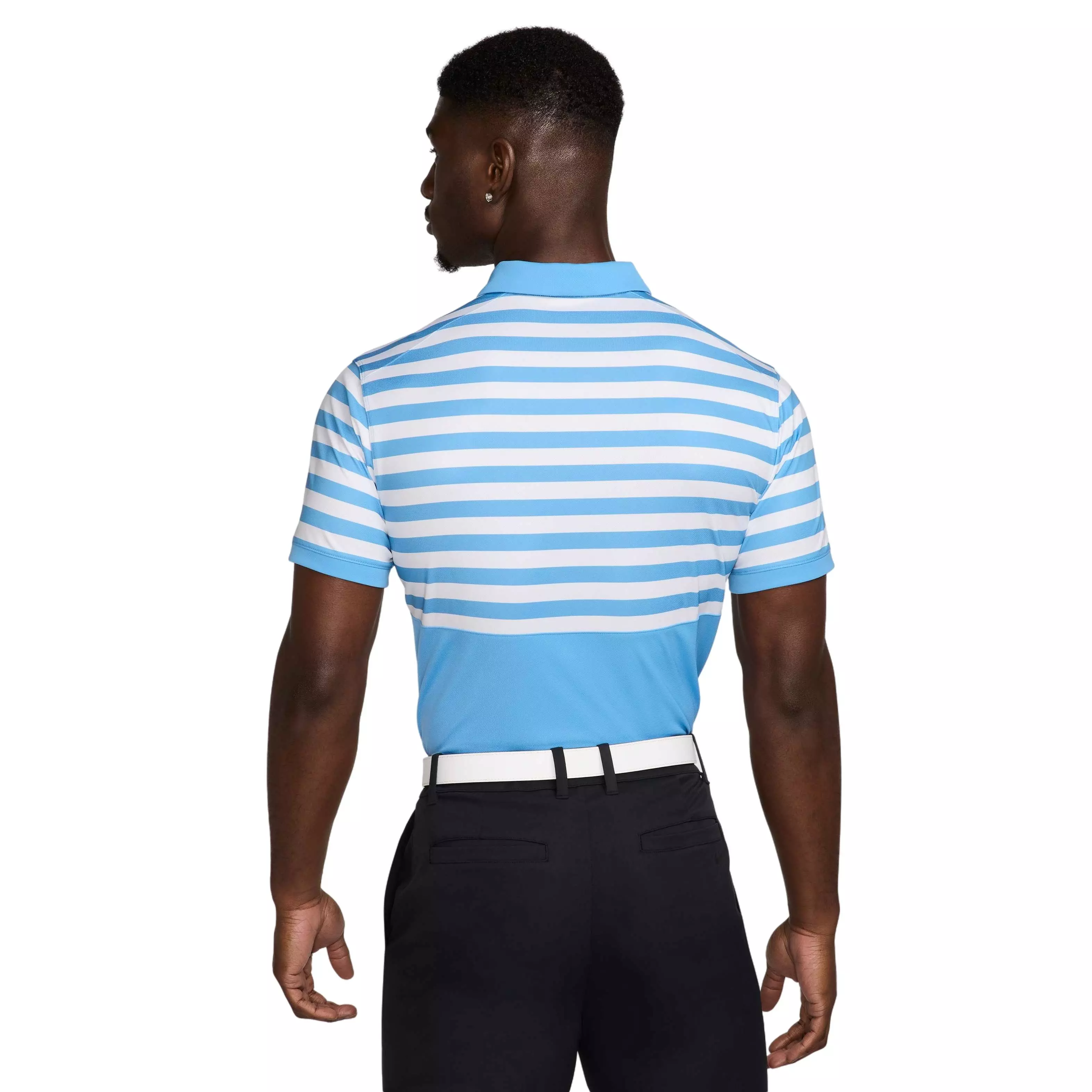 Nike Men's Victory+ Dri-FIT Blocked Golf Polo - BLUE
