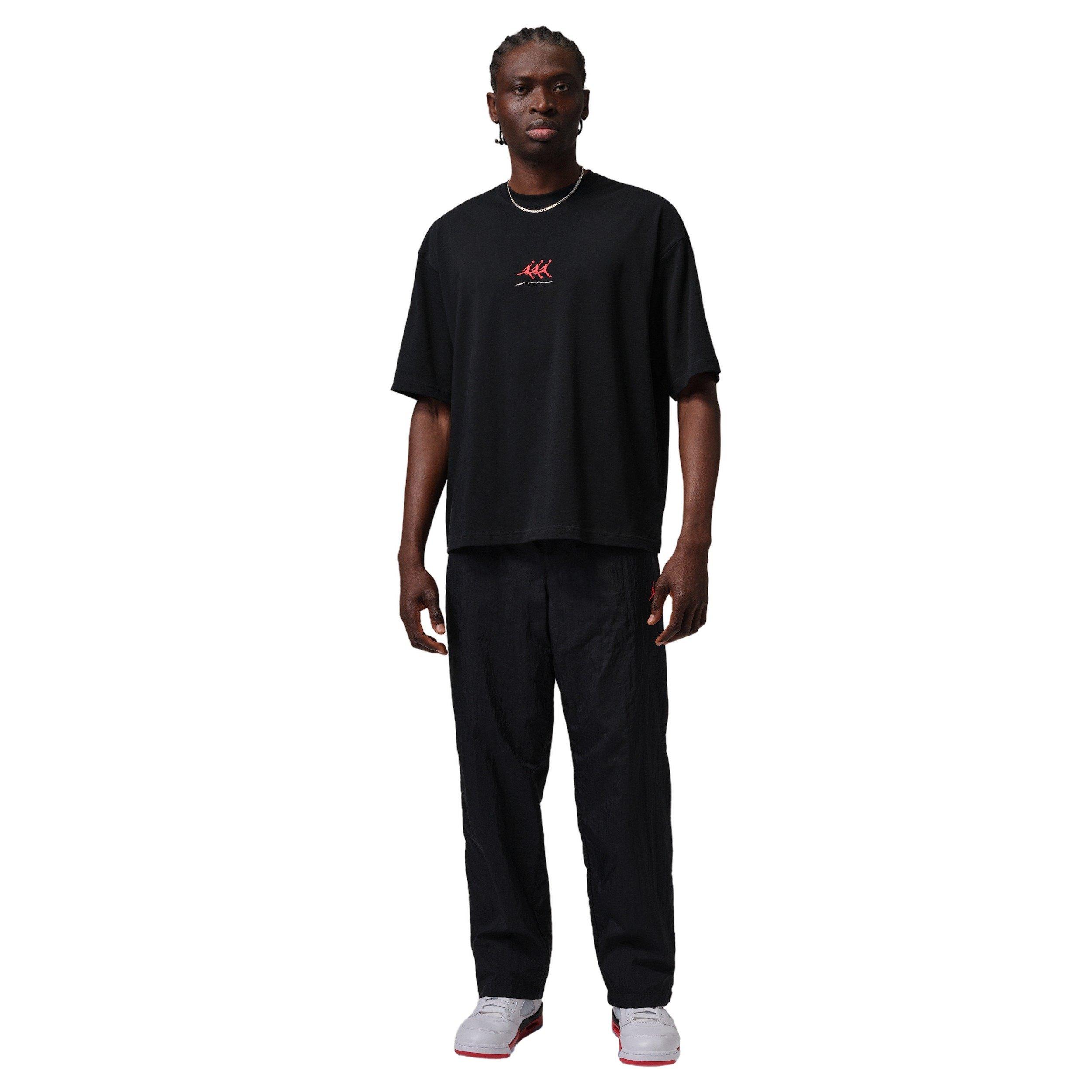 Jordan Men's Flight Graphic Oversized Short-Sleeve Crew T-Shirt - BLACK Thumbnail View 5