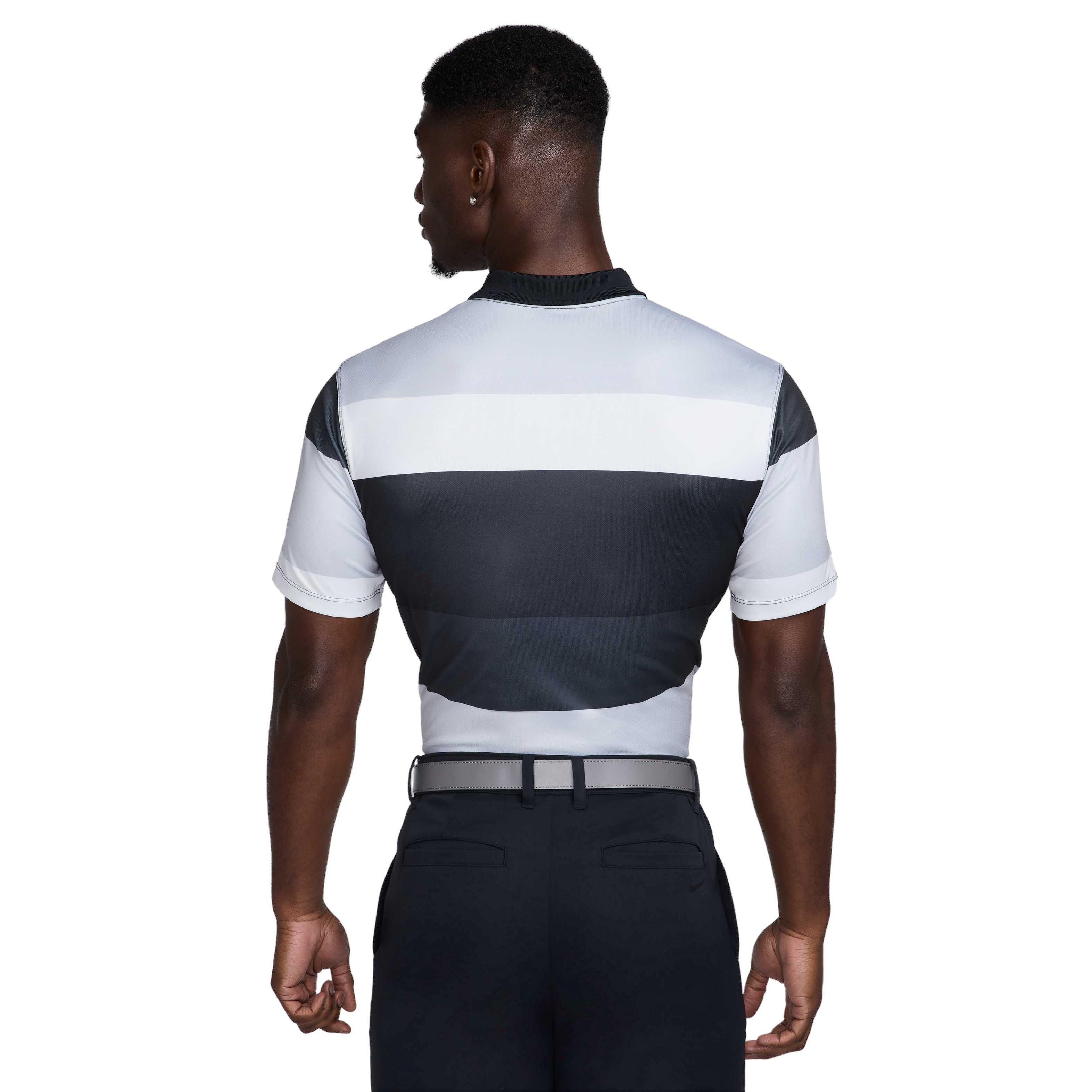 Nike Men's Victory+ Dri-FIT PRT Golf Polo - BLACK Thumbnail View 2