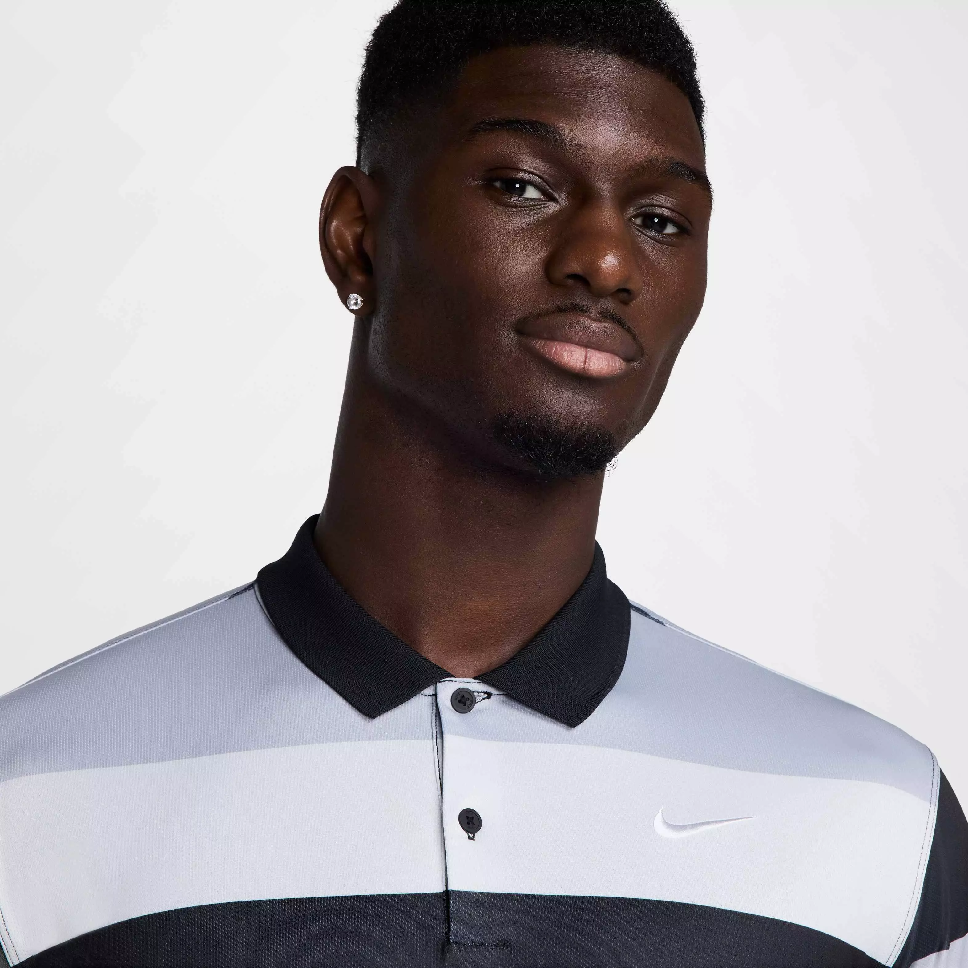 Nike Men's Victory+ Dri-FIT PRT Golf Polo - BLACK