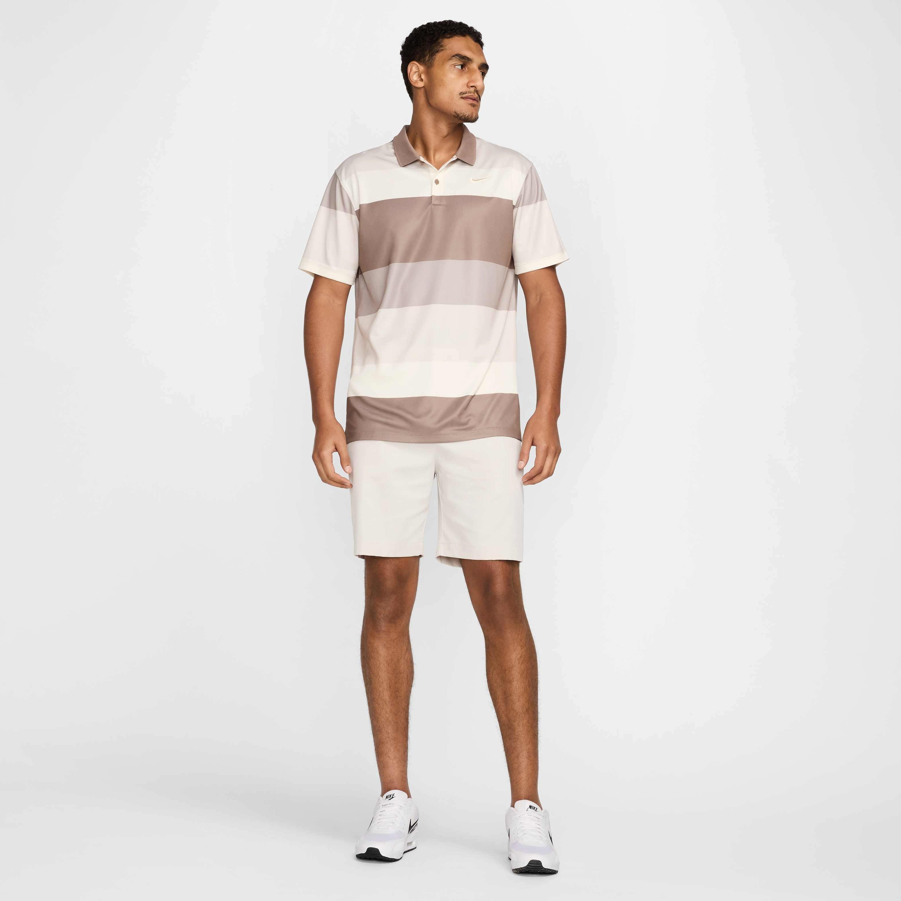 Nike Men's Victory+ Dri-FIT PRT Golf Polo - BROWN Thumbnail View 6