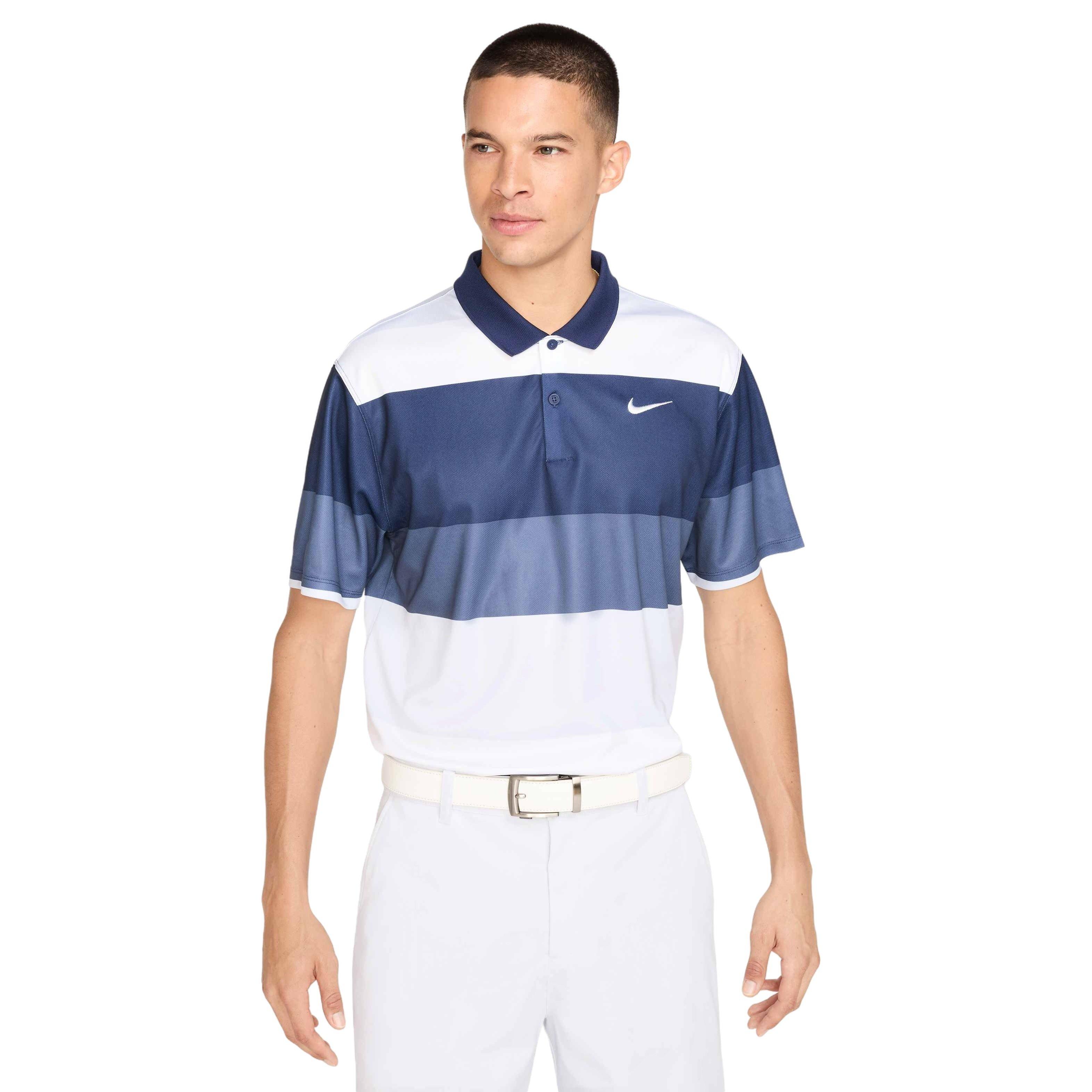 Nike Men's Victory+ Dri-FIT PRT Golf Polo - NAVY Thumbnail View 1