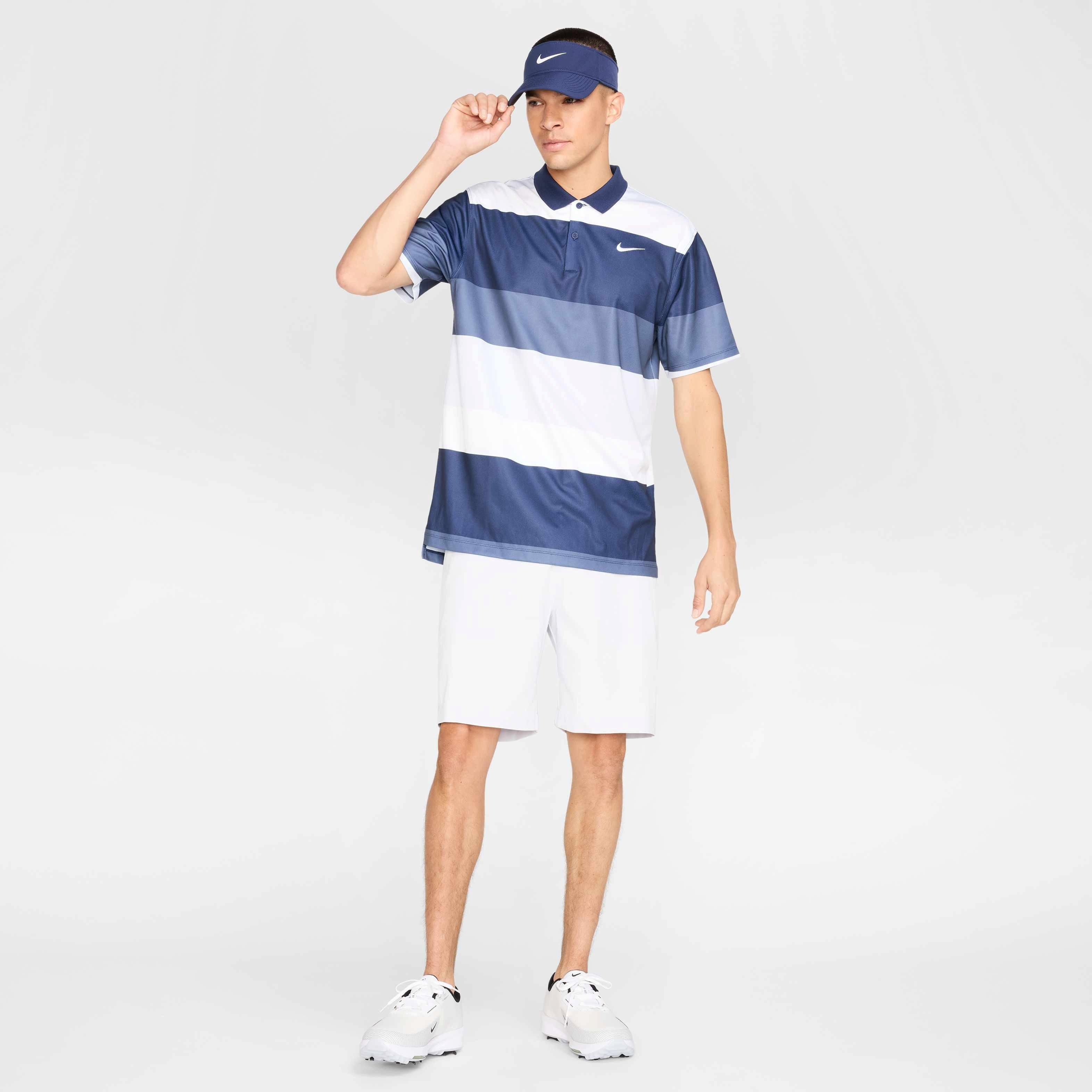 Nike Men's Victory+ Dri-FIT PRT Golf Polo - NAVY Thumbnail View 6