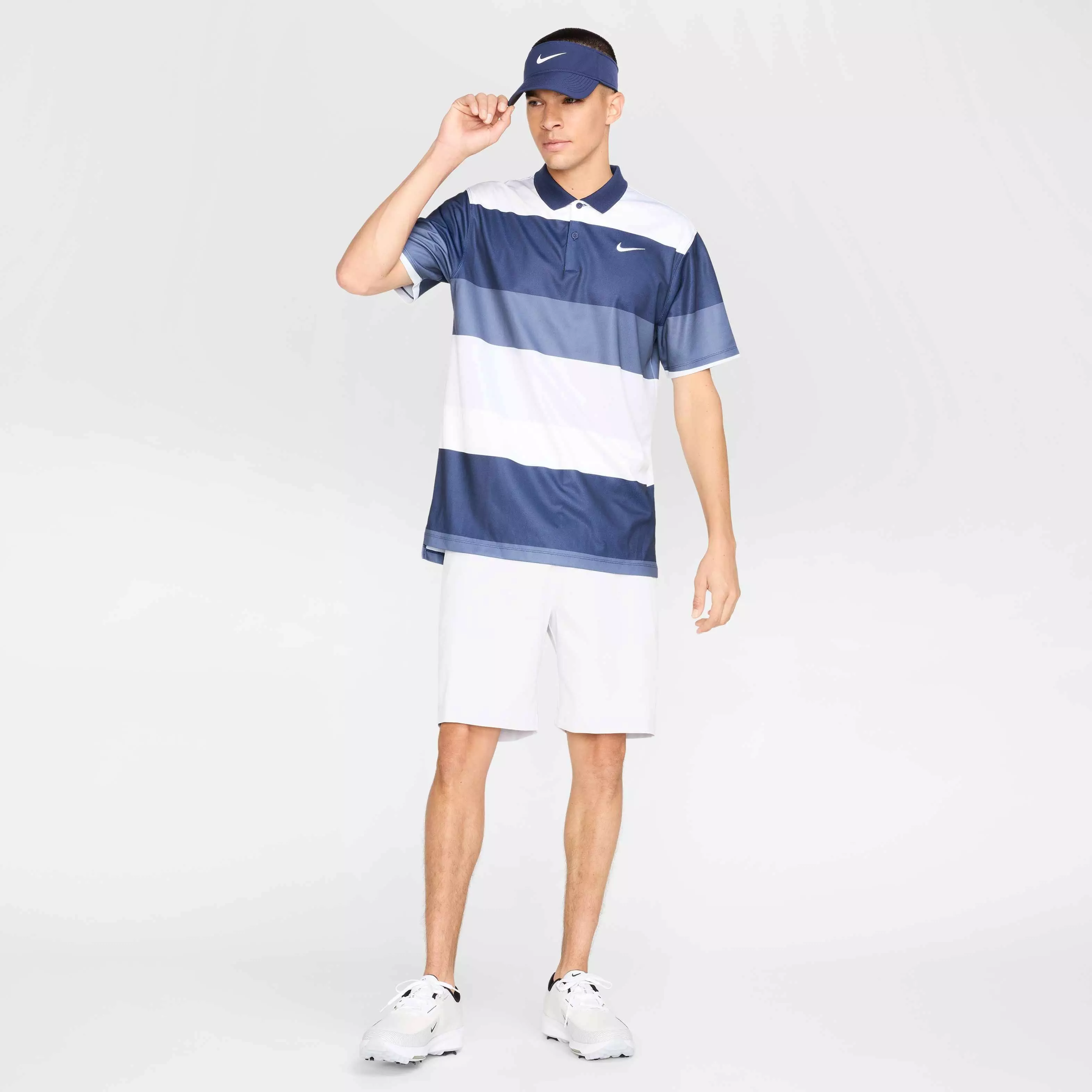 Nike Men's Victory+ Dri-FIT PRT Golf Polo - NAVY