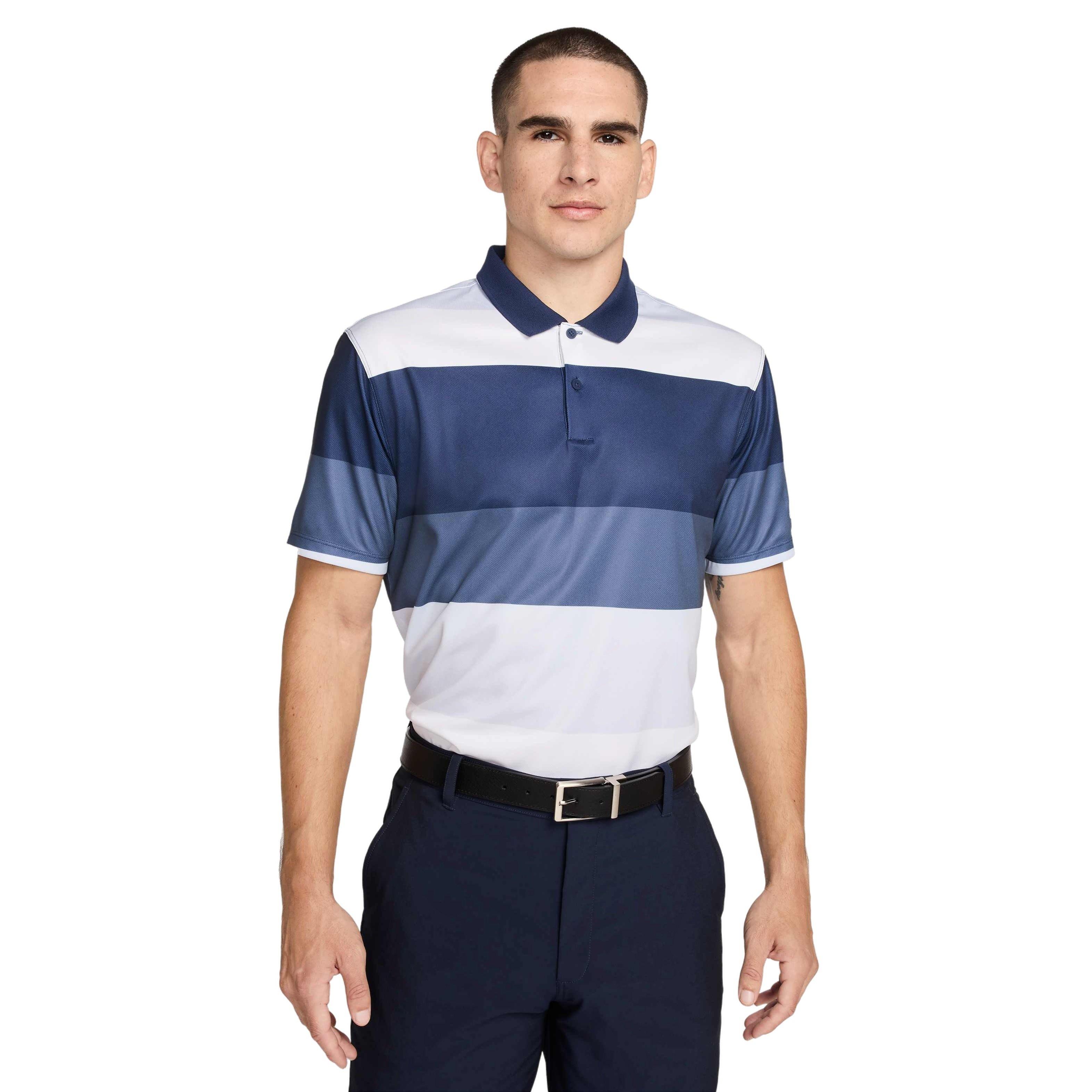 Nike Men's Victory+ Dri-FIT PRT O Golf Polo - NAVY Thumbnail View 1