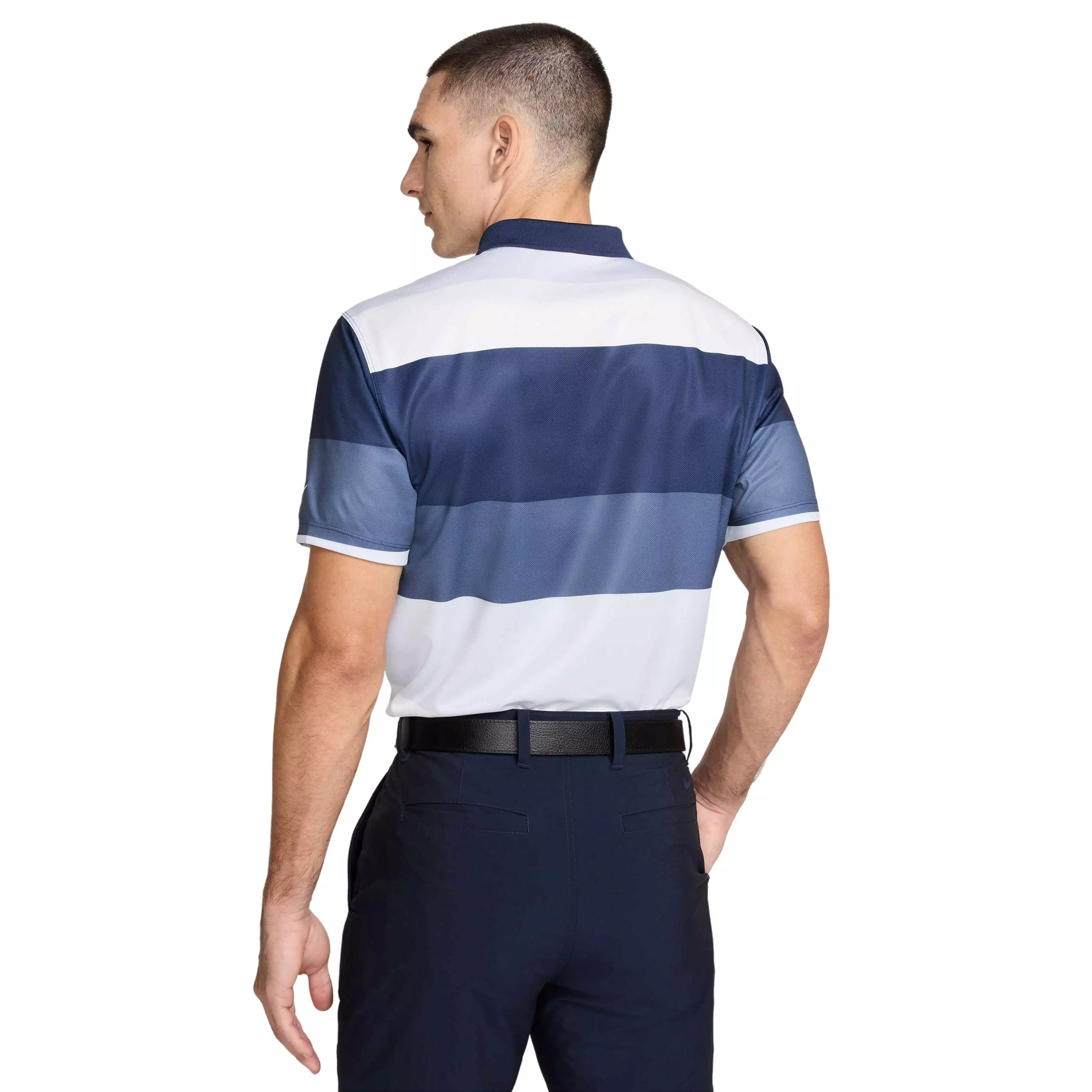 Nike Men's Victory+ Dri-FIT PRT O Golf Polo - NAVY