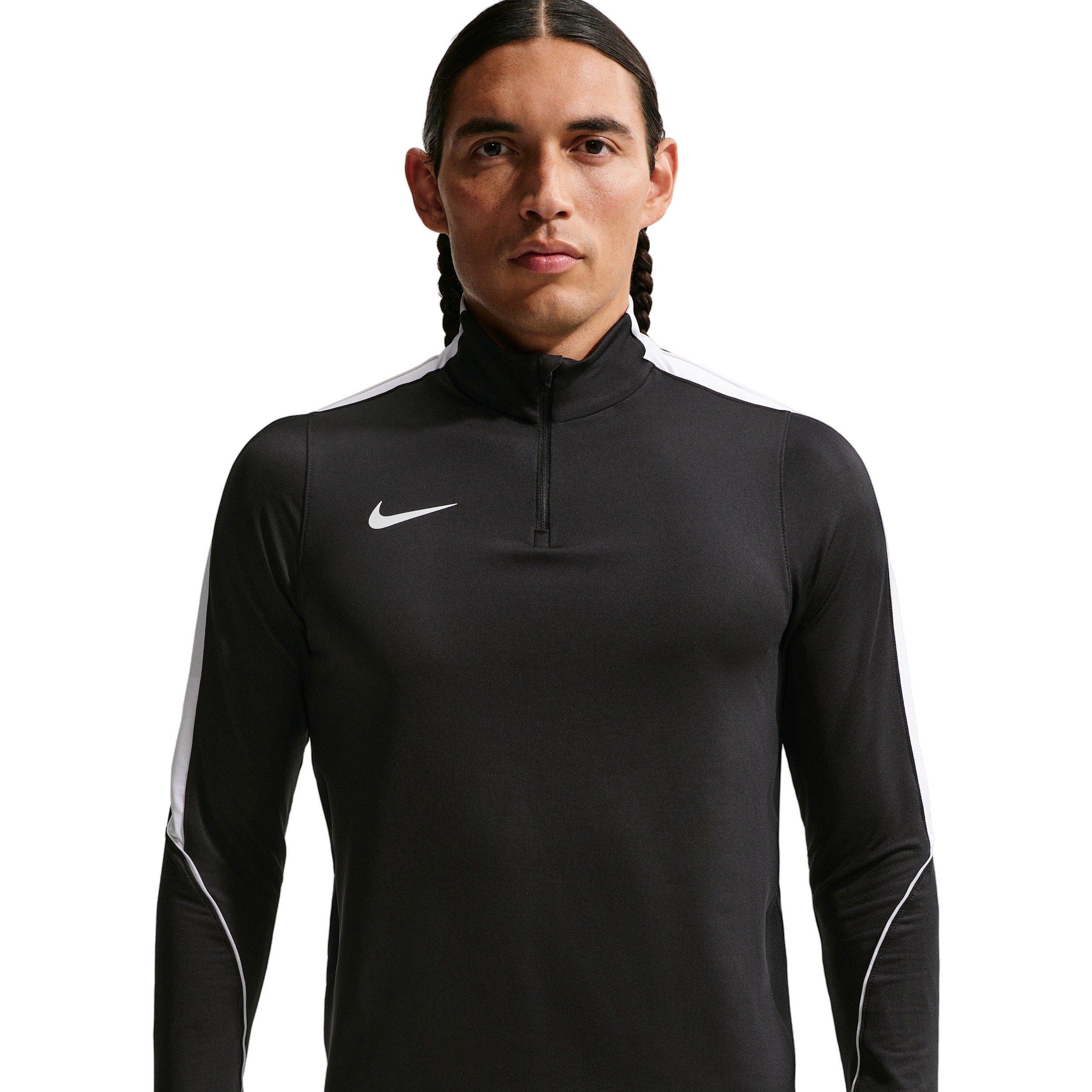 Nike Men's Strike Dri-FIT Soccer Training 1/4 Zip Top - BLACK Thumbnail View 1