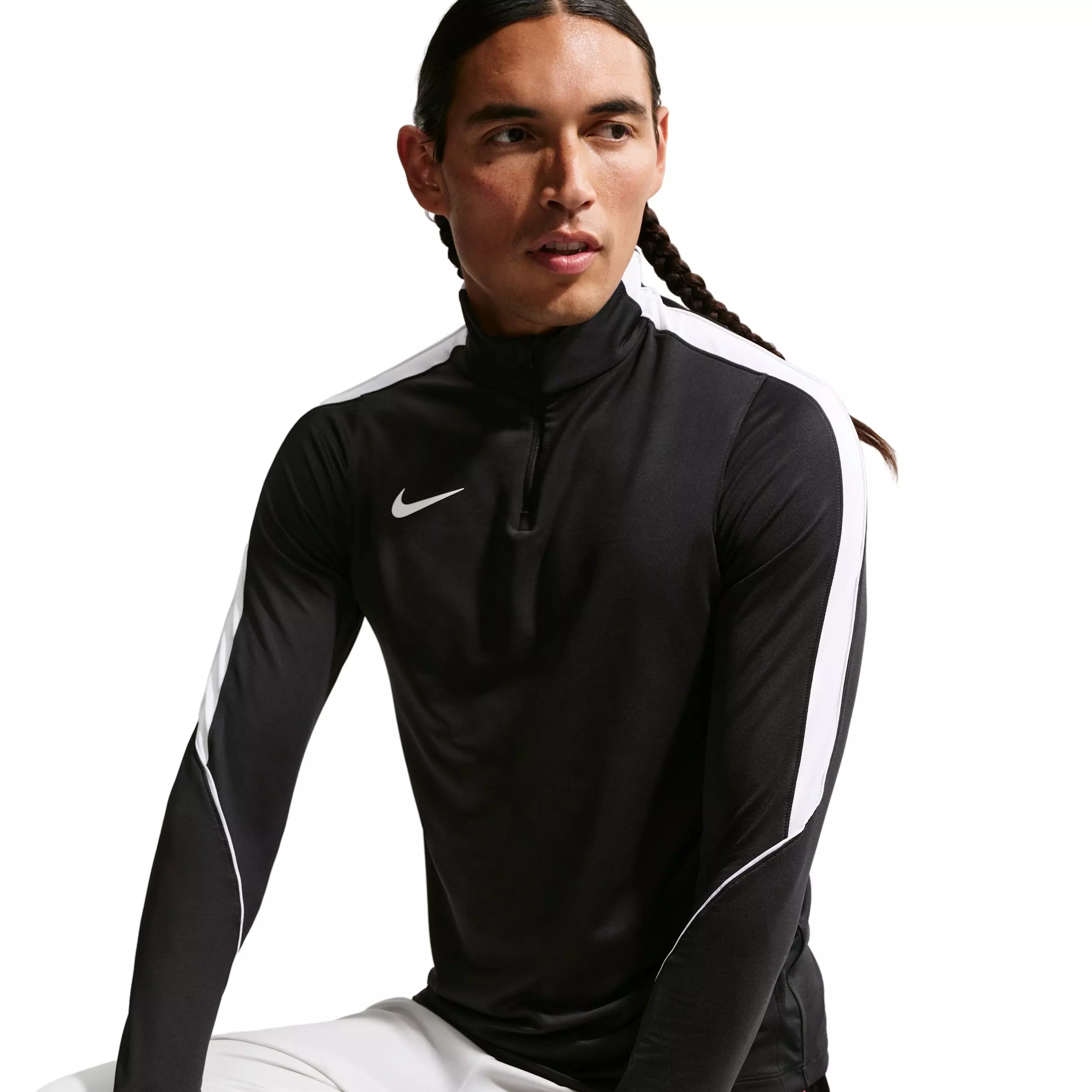 Nike Men's Strike Dri-FIT Soccer Training 1/4 Zip Top - BLACK