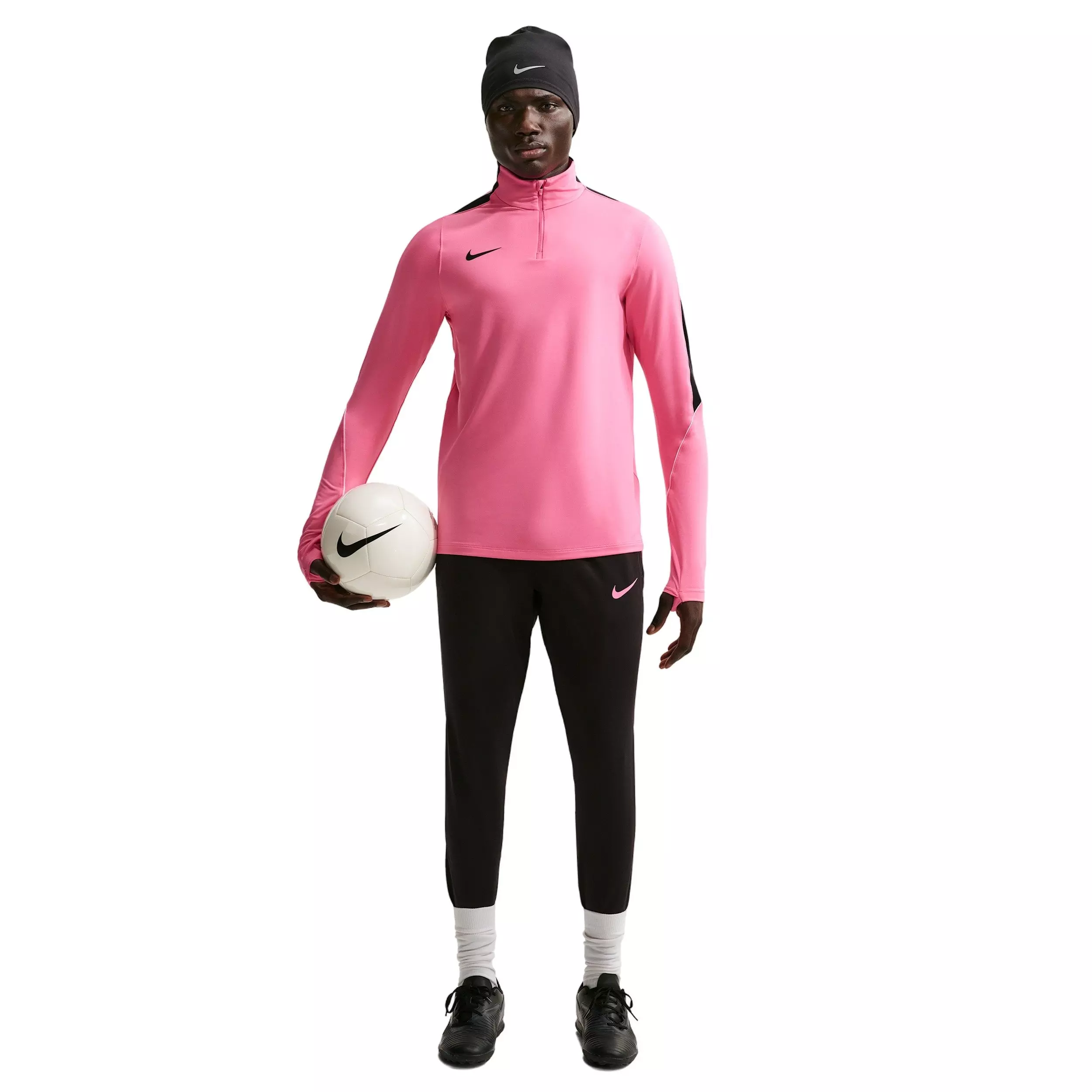 Nike Men's Strike Dri-FIT Soccer Training 1/4 Zip Top - PINK