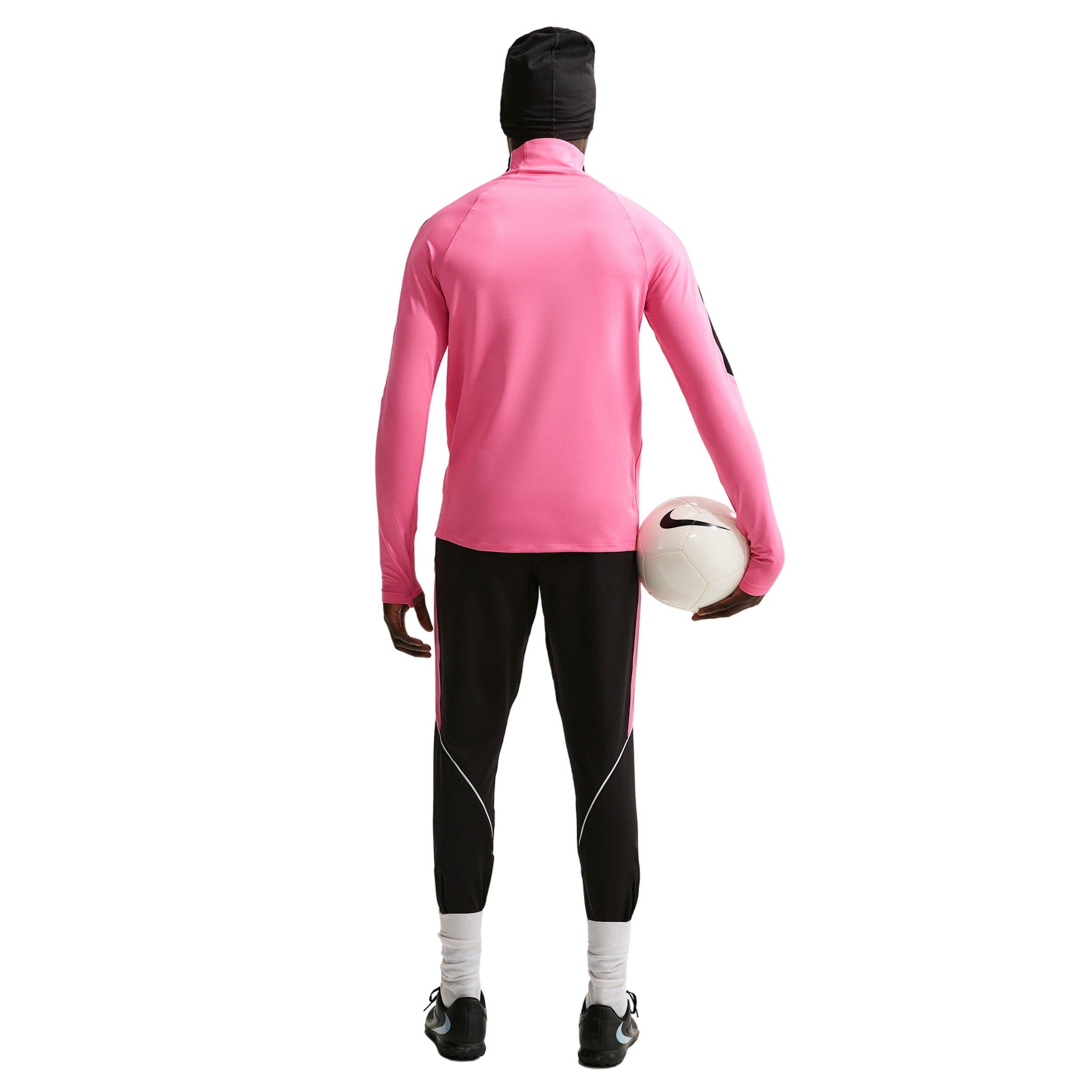 Nike Men's Strike Dri-FIT Soccer Training 1/4 Zip Top - PINK Thumbnail View 2