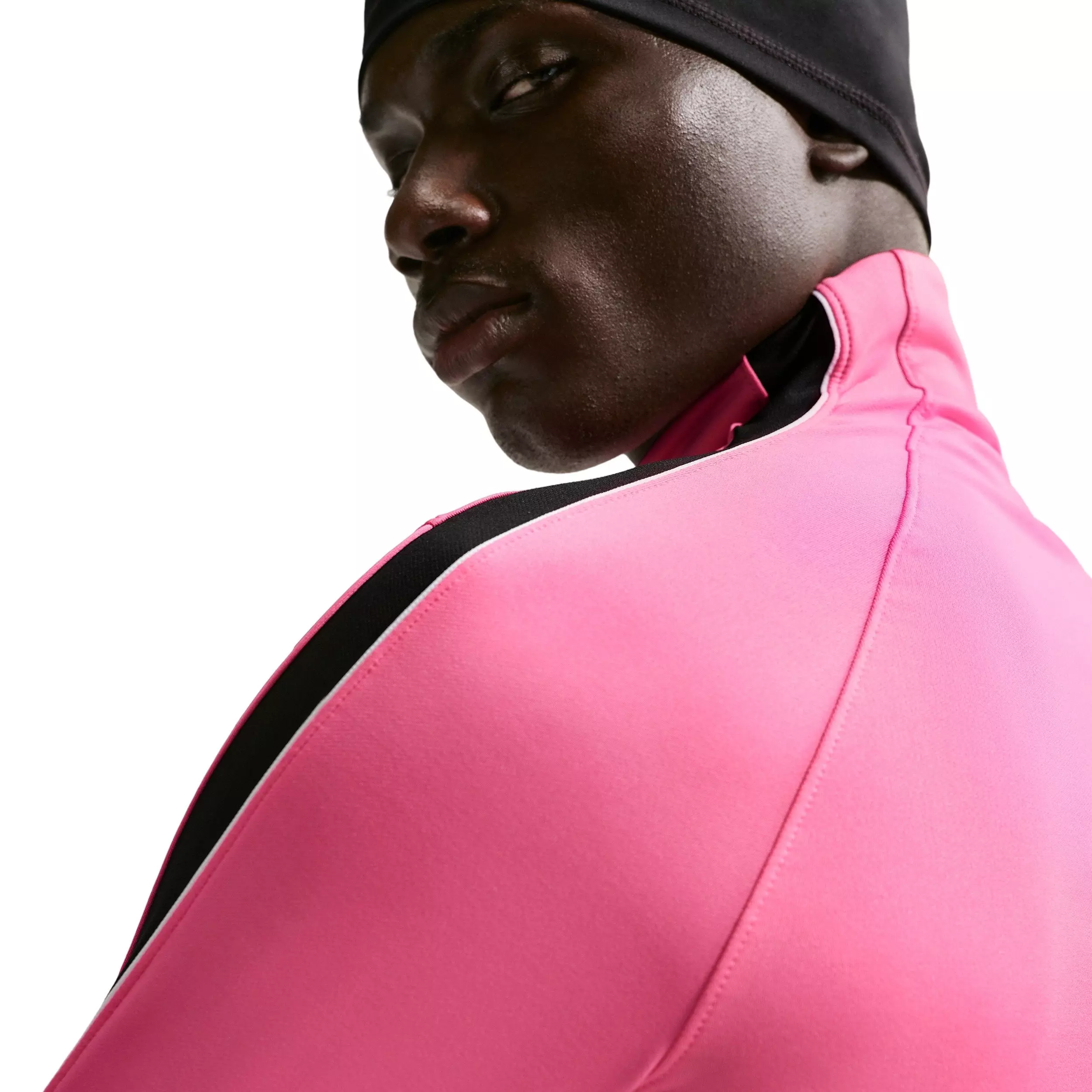 Nike Men's Strike Dri-FIT Soccer Training 1/4 Zip Top - PINK