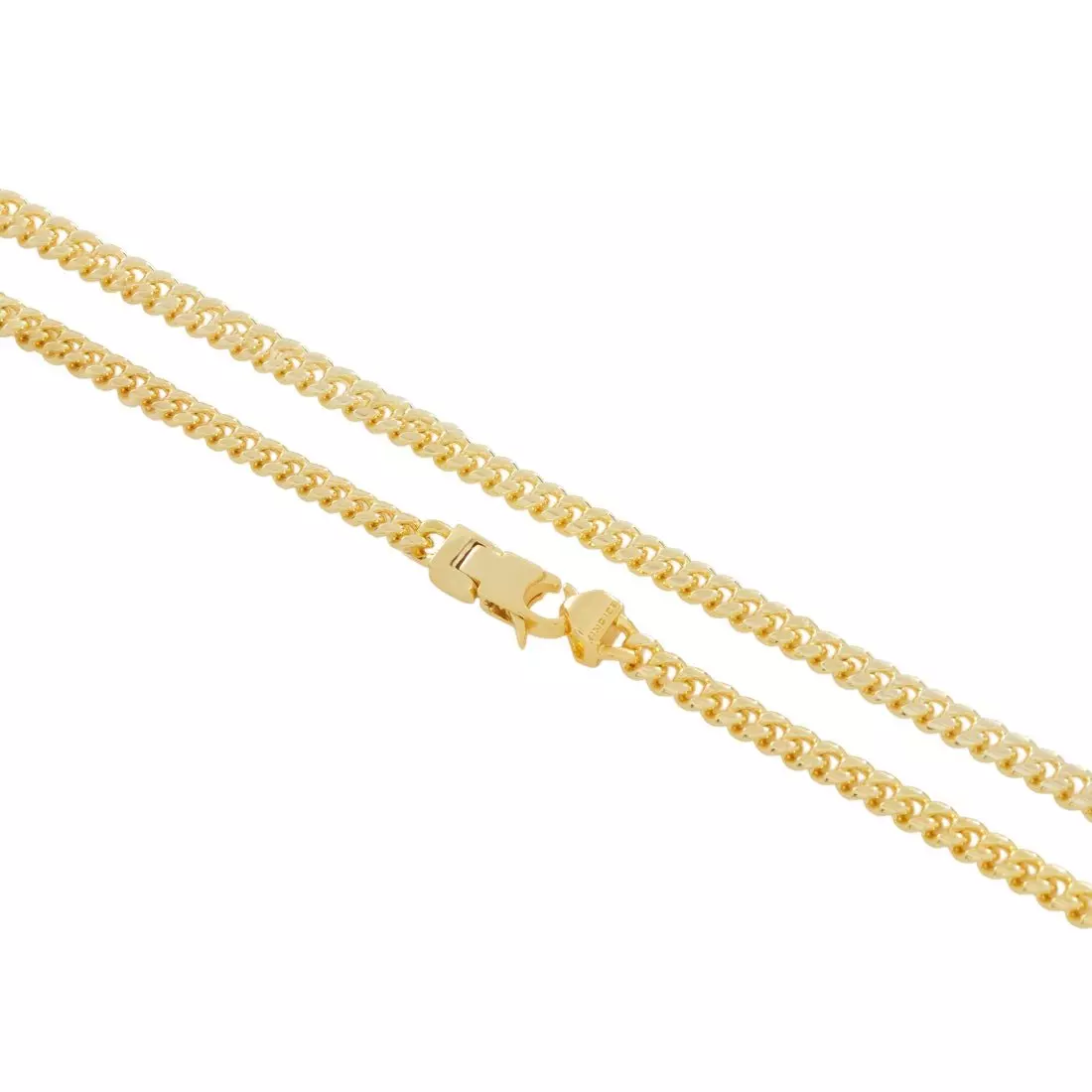 King Ice 3mm Miami Cuban Link Chain - Gold - GOLD
