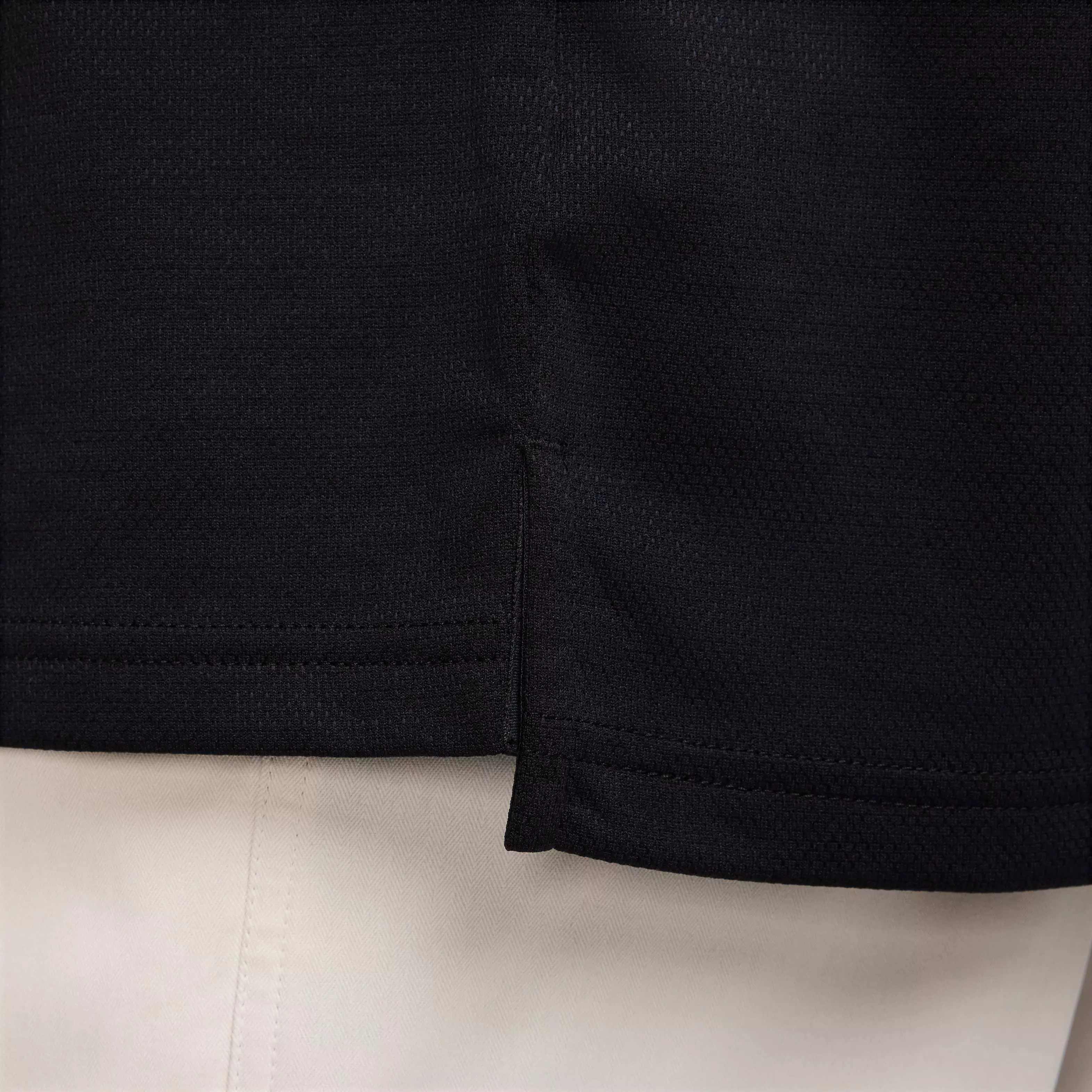 Nike Men's Tour Jacquard Dri-FIT Golf Polo - BLACK