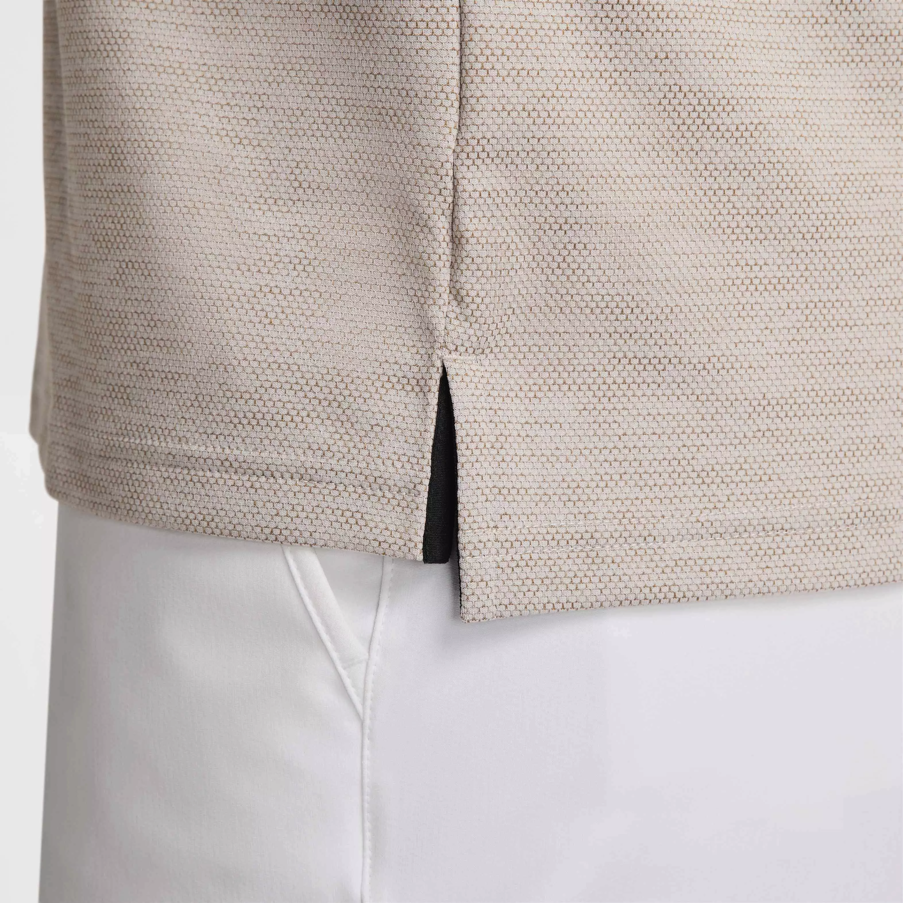 Nike Men's Tour Jacquard Dri-FIT Golf Polo - GREY