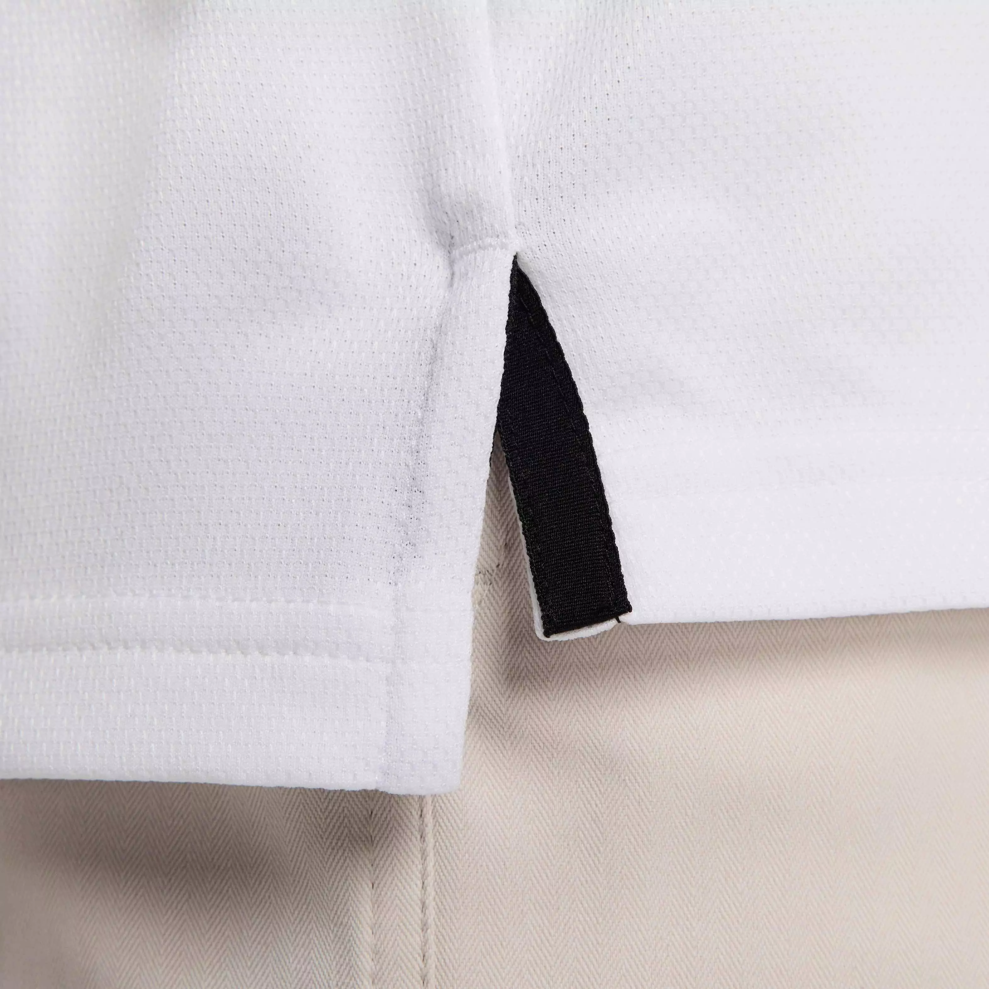 Nike Men's Tour Jacquard Dri-FIT Golf Polo - WHITE