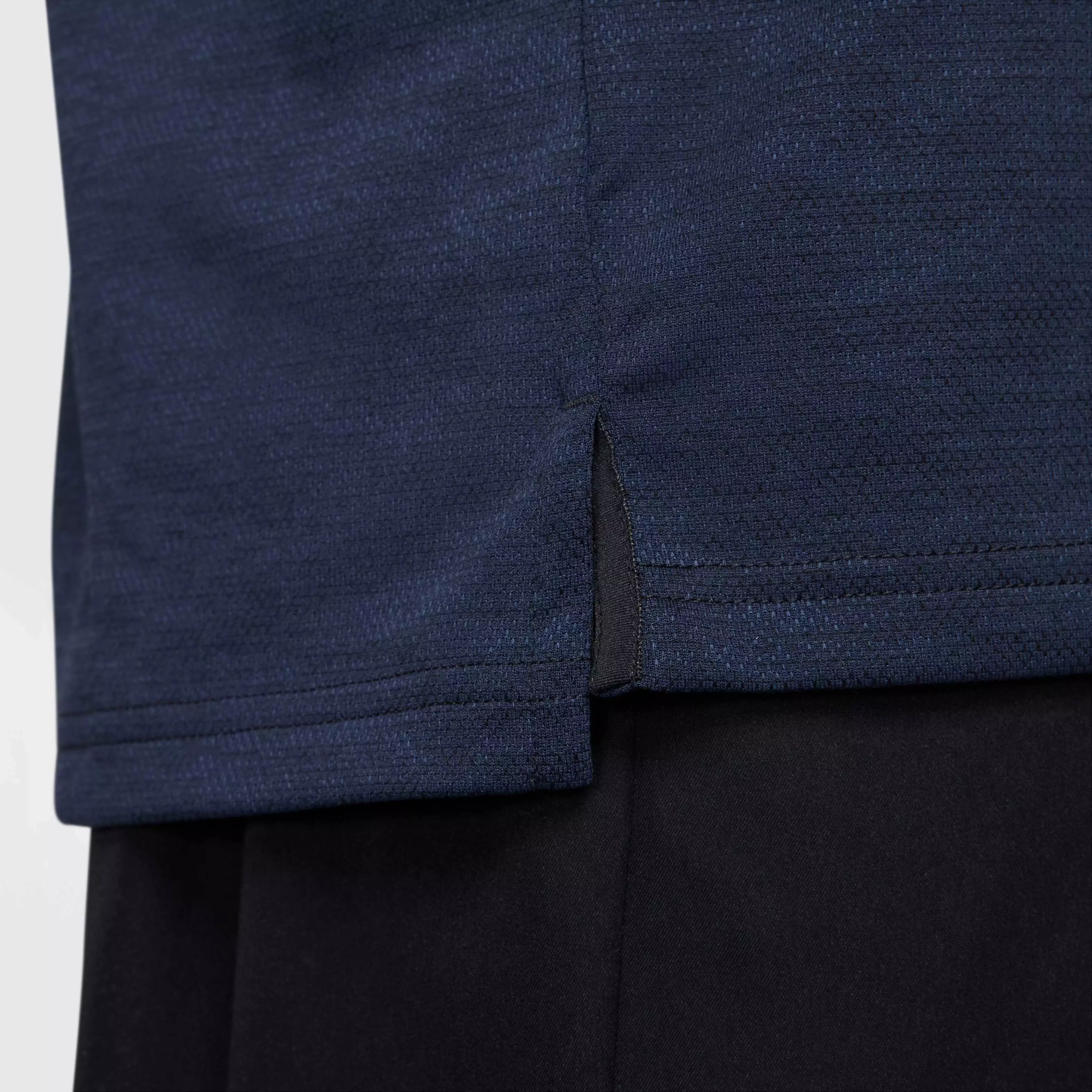 Nike Men's Tour Jacquard Dri-FIT Golf Polo - NAVY