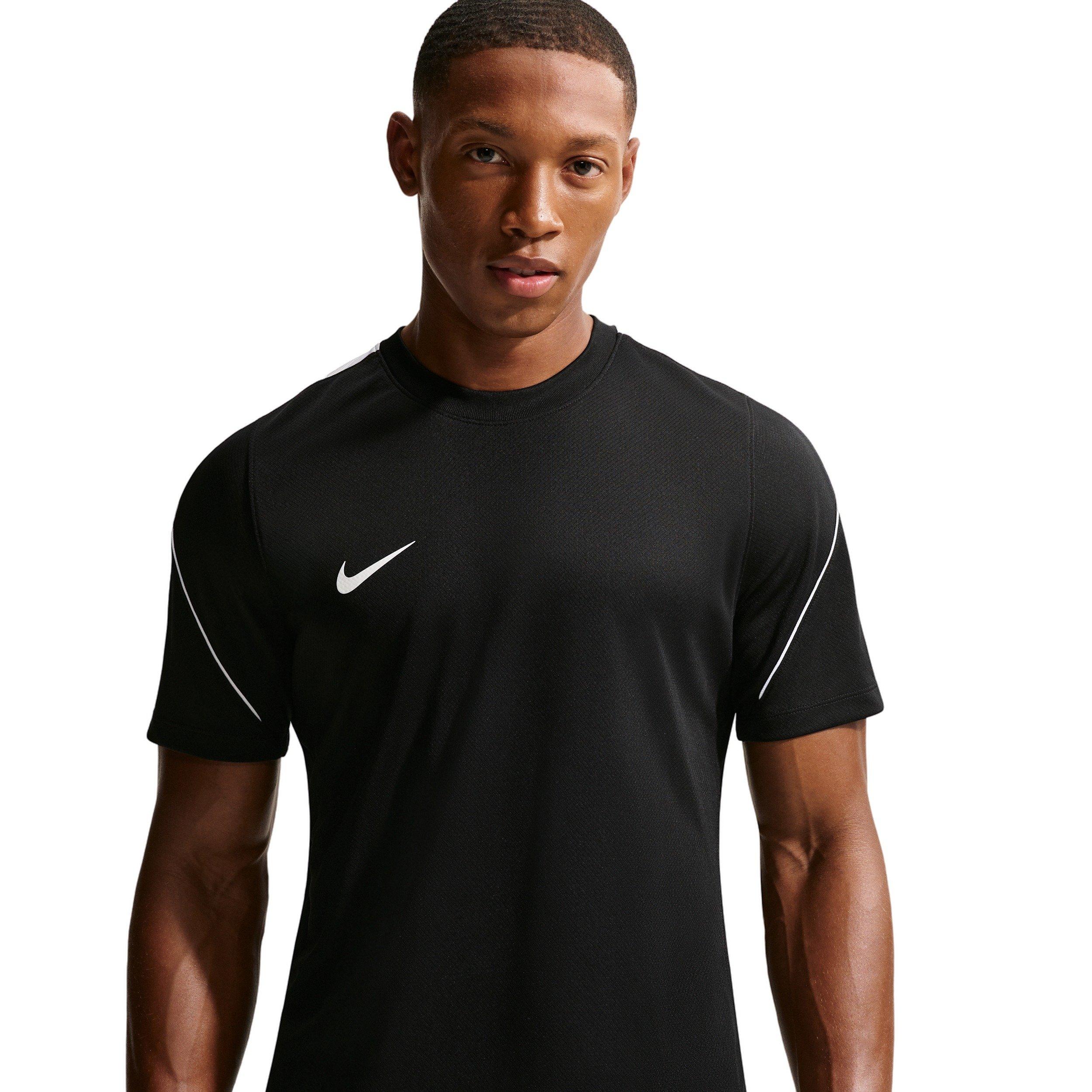Nike Men's Strike Dri-FIT Short Sleeve Soccer Top - BLACK Thumbnail View 3