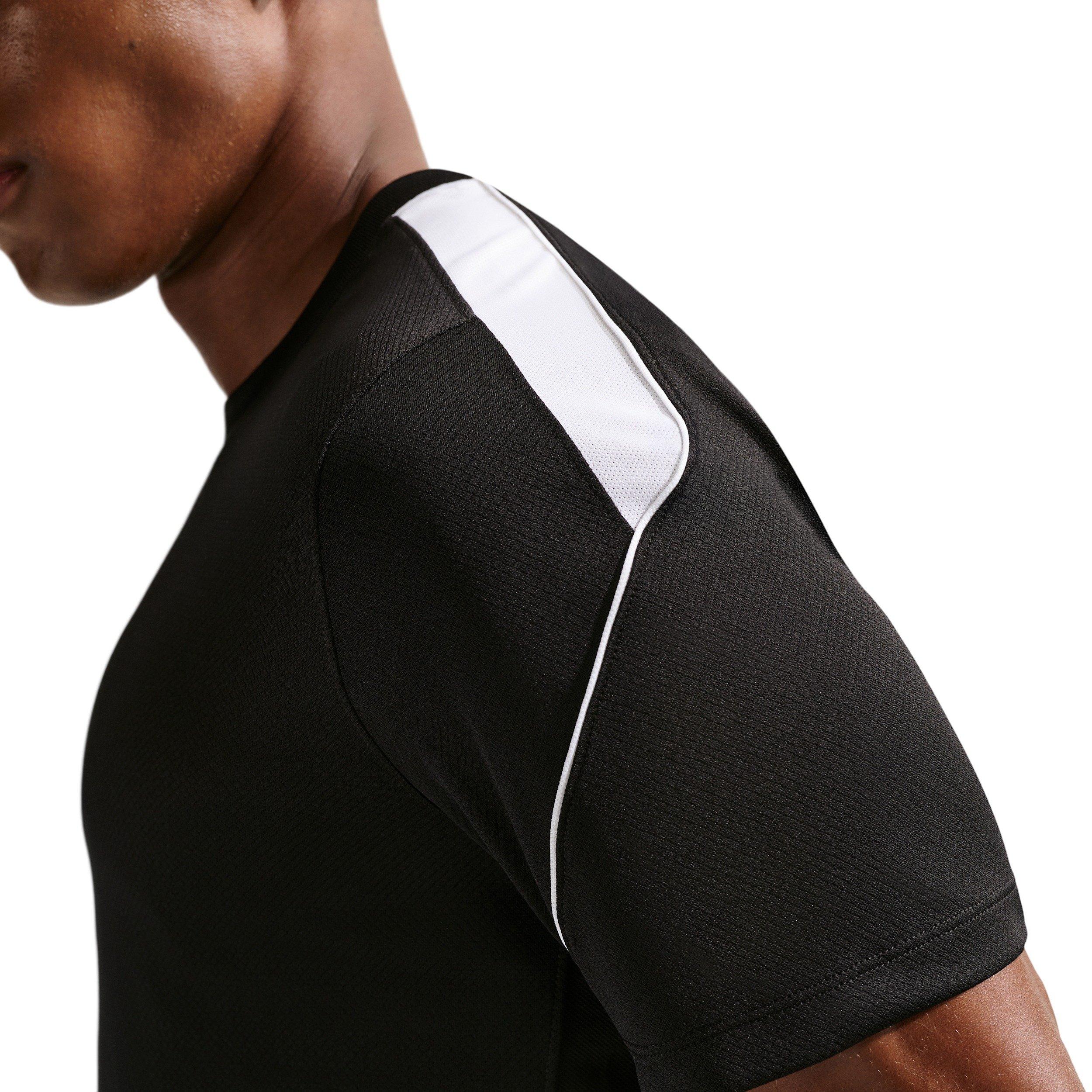 Nike Men's Strike Dri-FIT Short Sleeve Soccer Top - BLACK Thumbnail View 4