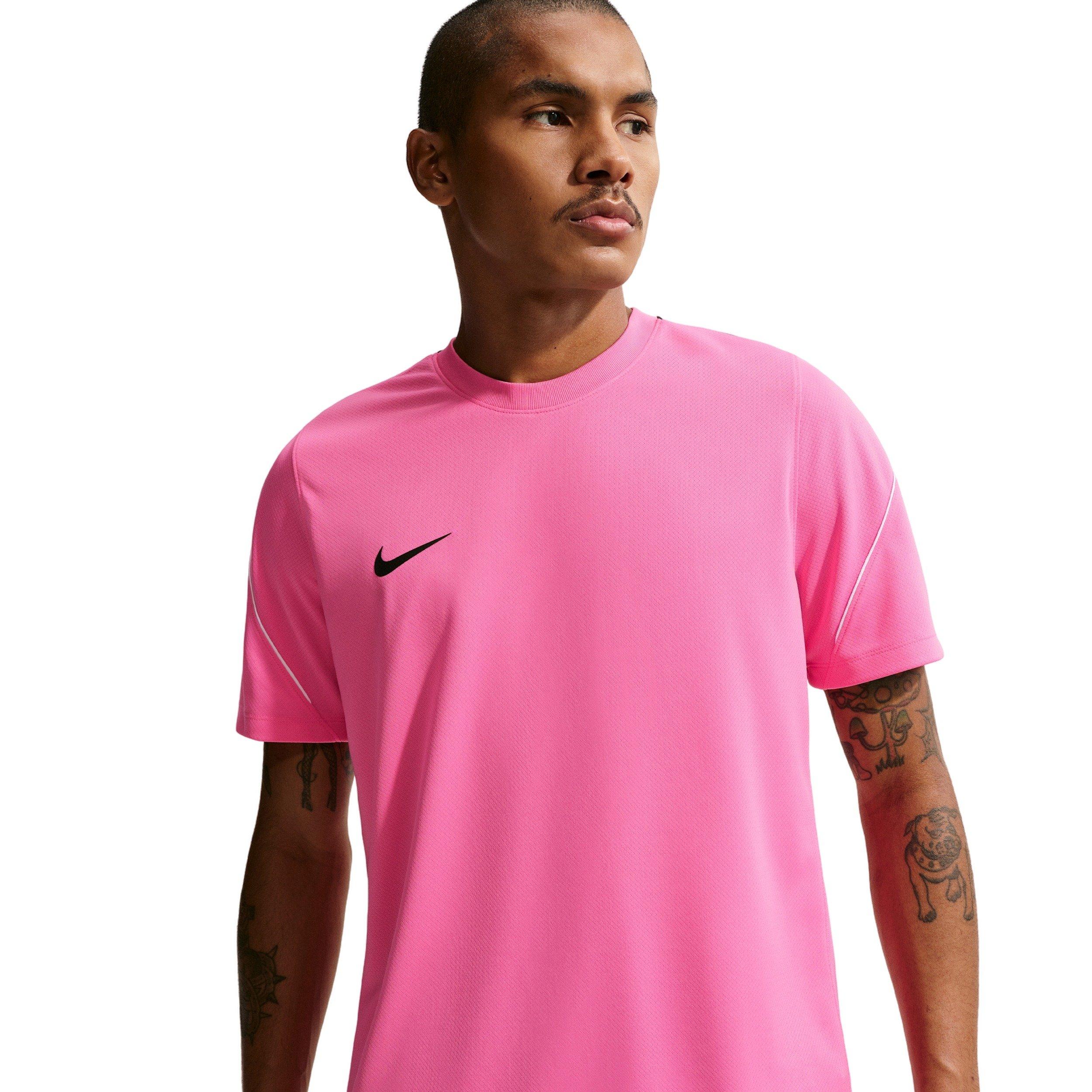 Nike Men's Strike Dri-FIT Short Sleeve Soccer Top - PINK Thumbnail View 3