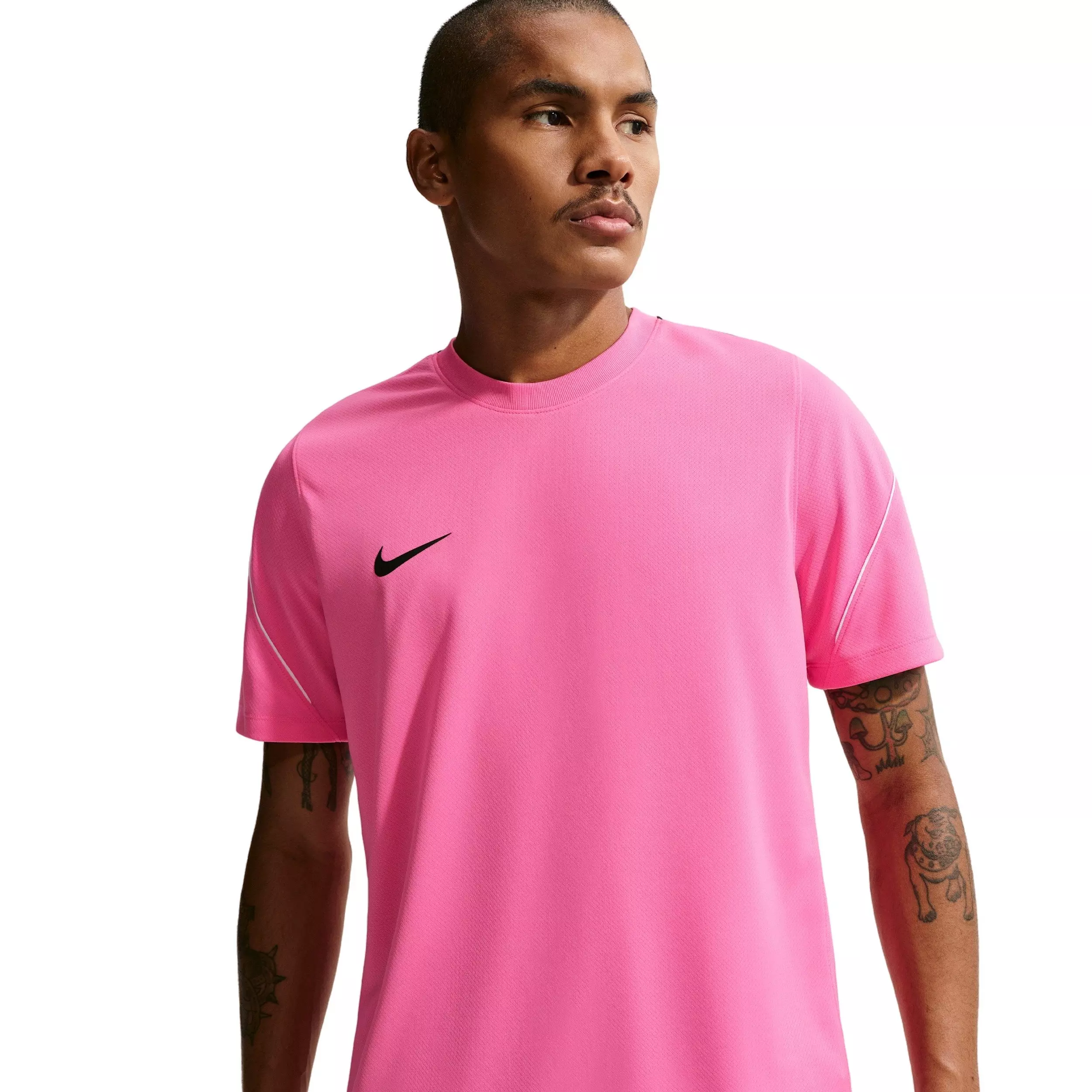 Nike Men's Strike Dri-FIT Short Sleeve Soccer Top - PINK