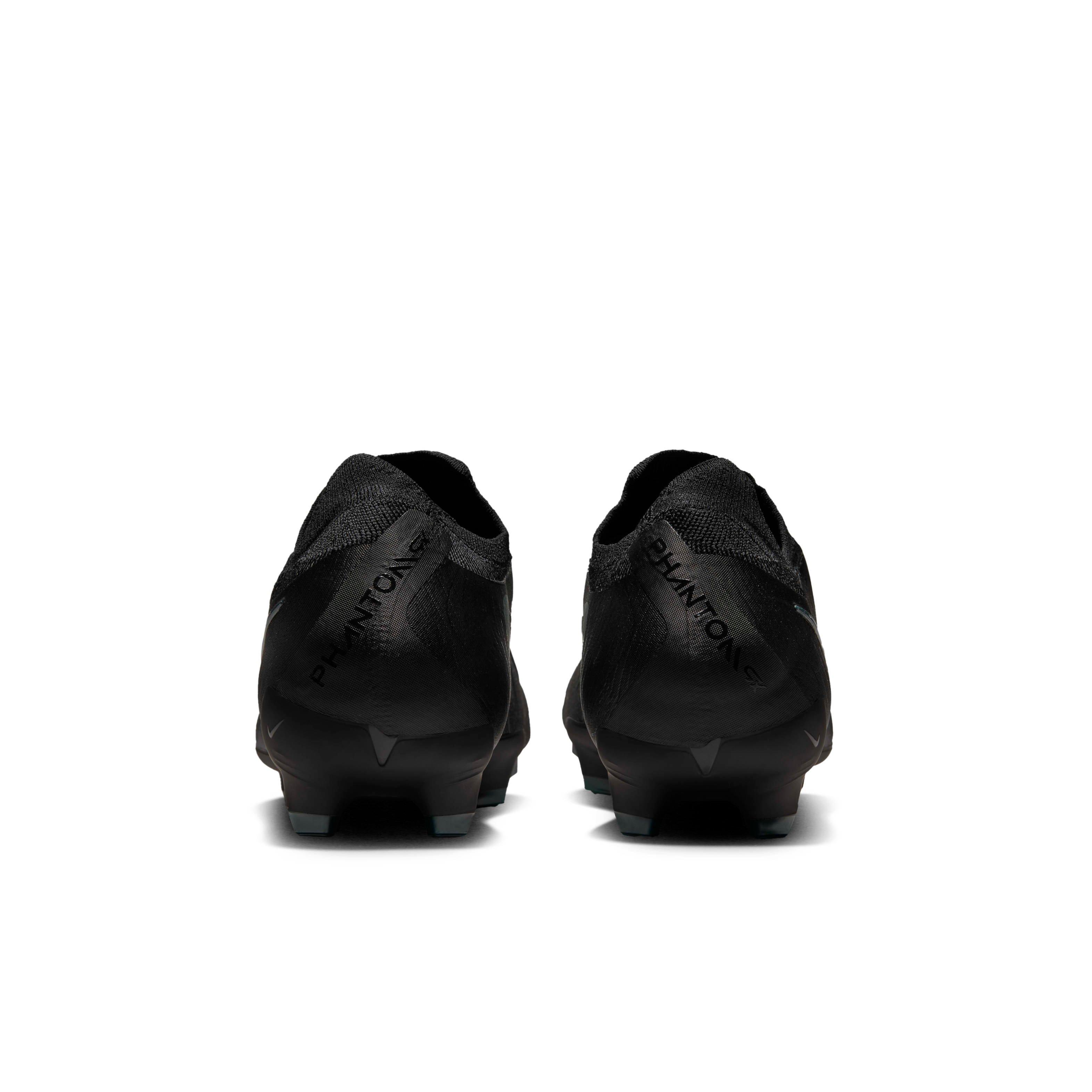 Nike Phantom GX 2 Pro FG "Black/Deep Jungle/Black" Men's Soccer Cleat - BLACK/JUNGLE/BLACK Thumbnail View 5