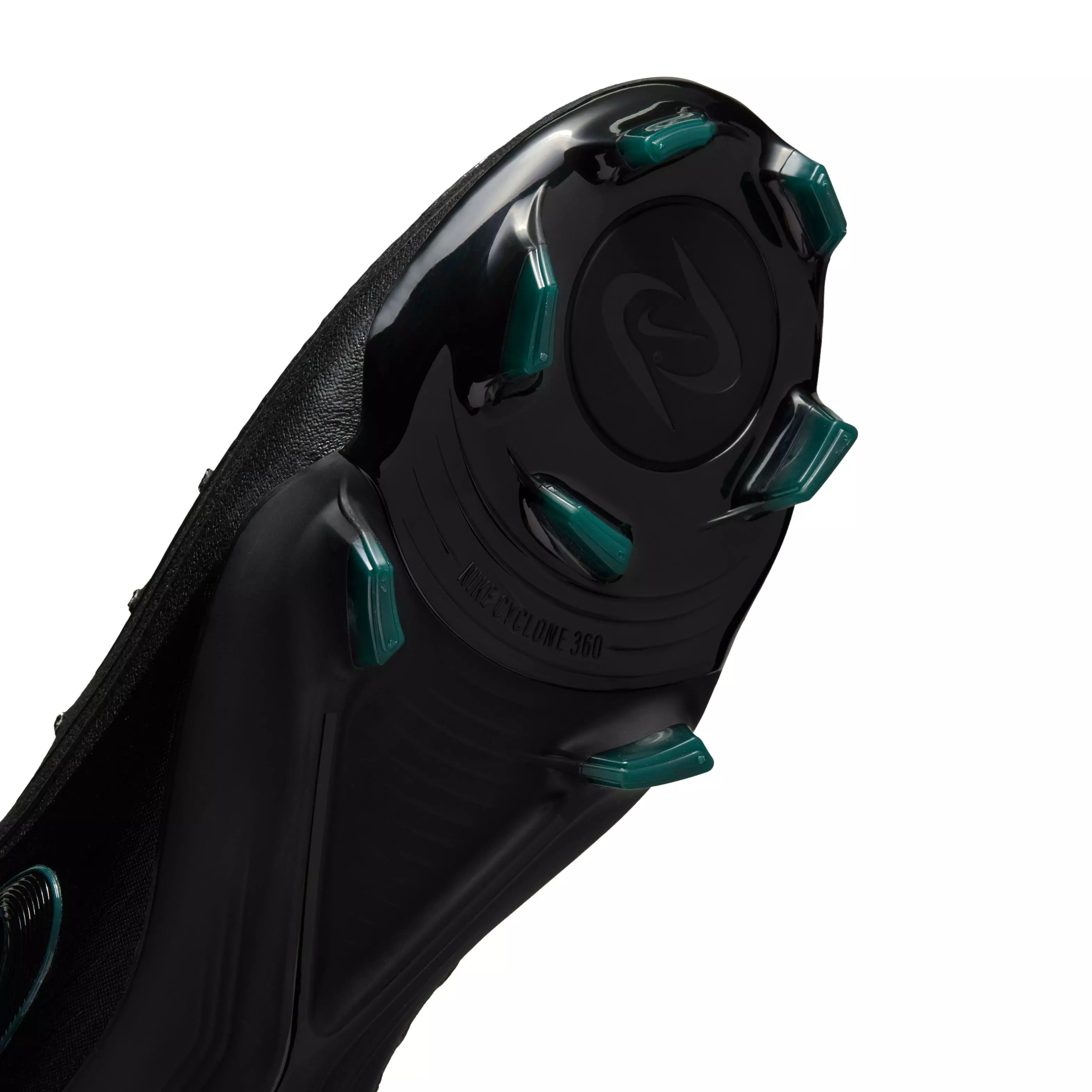 Nike Phantom GX 2 Pro FG "Black/Deep Jungle/Black" Men's Soccer Cleat - BLACK/JUNGLE/BLACK