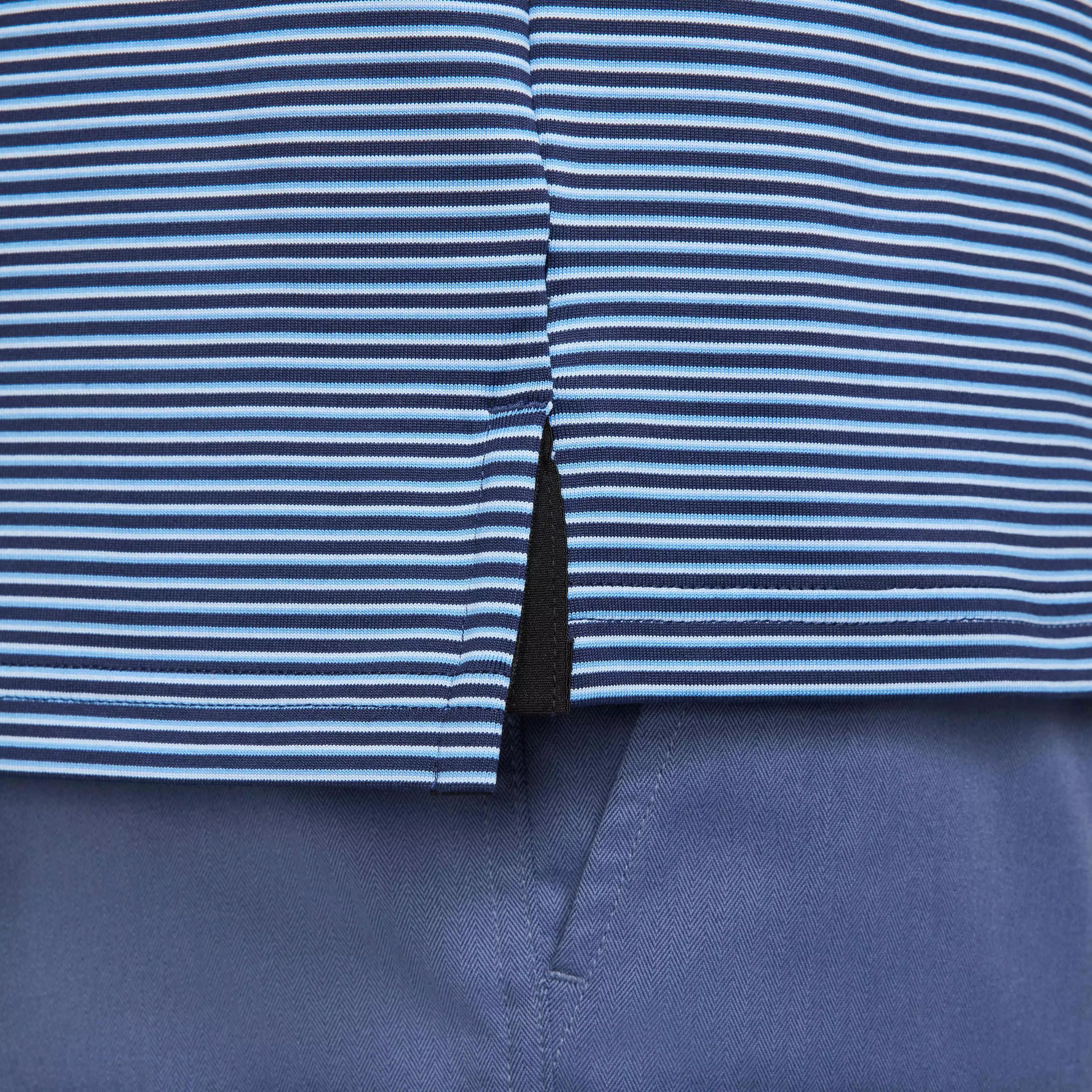 Nike Men's Tour Dri-FIT Striped Golf Polo - NAVY