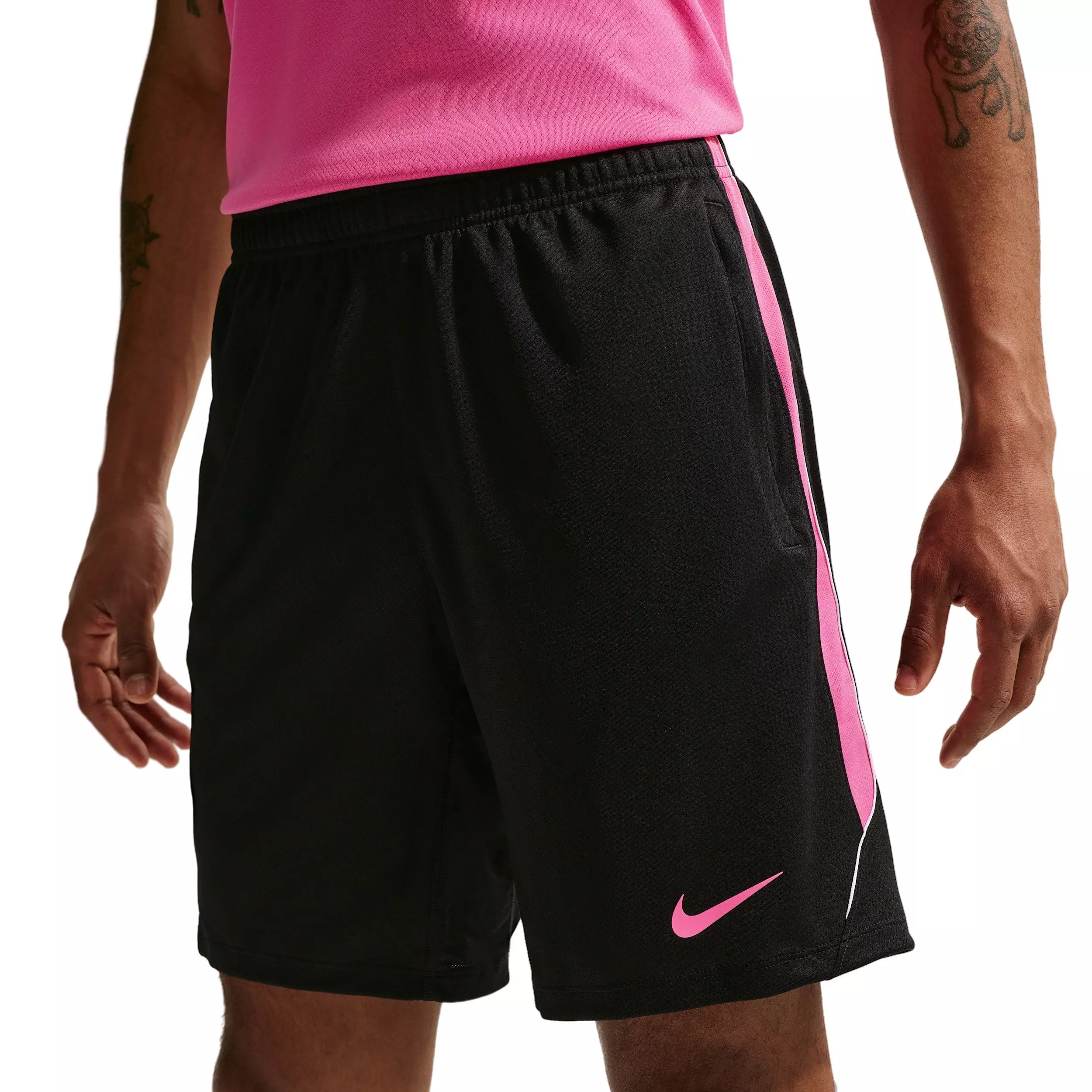 Nike Men's Strike Dri-FIT Soccer Shorts - BLACK/PINK
