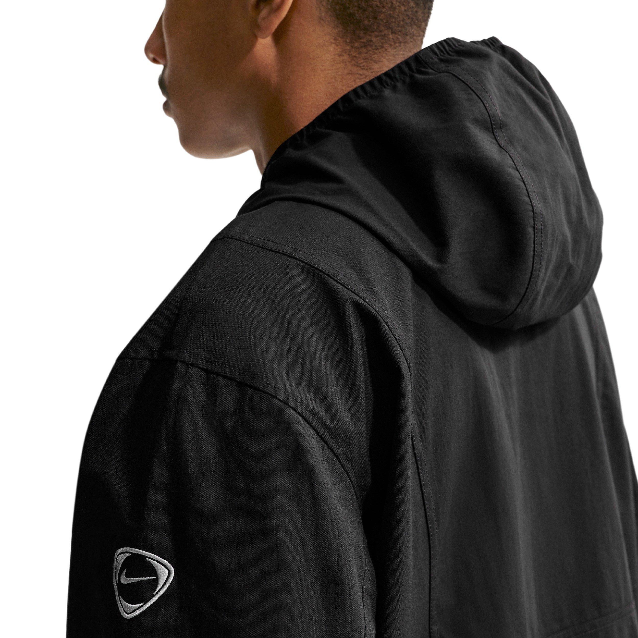 Nike Men's Energy Soccer Anorak Jacket -Black - BLACK Thumbnail View 2