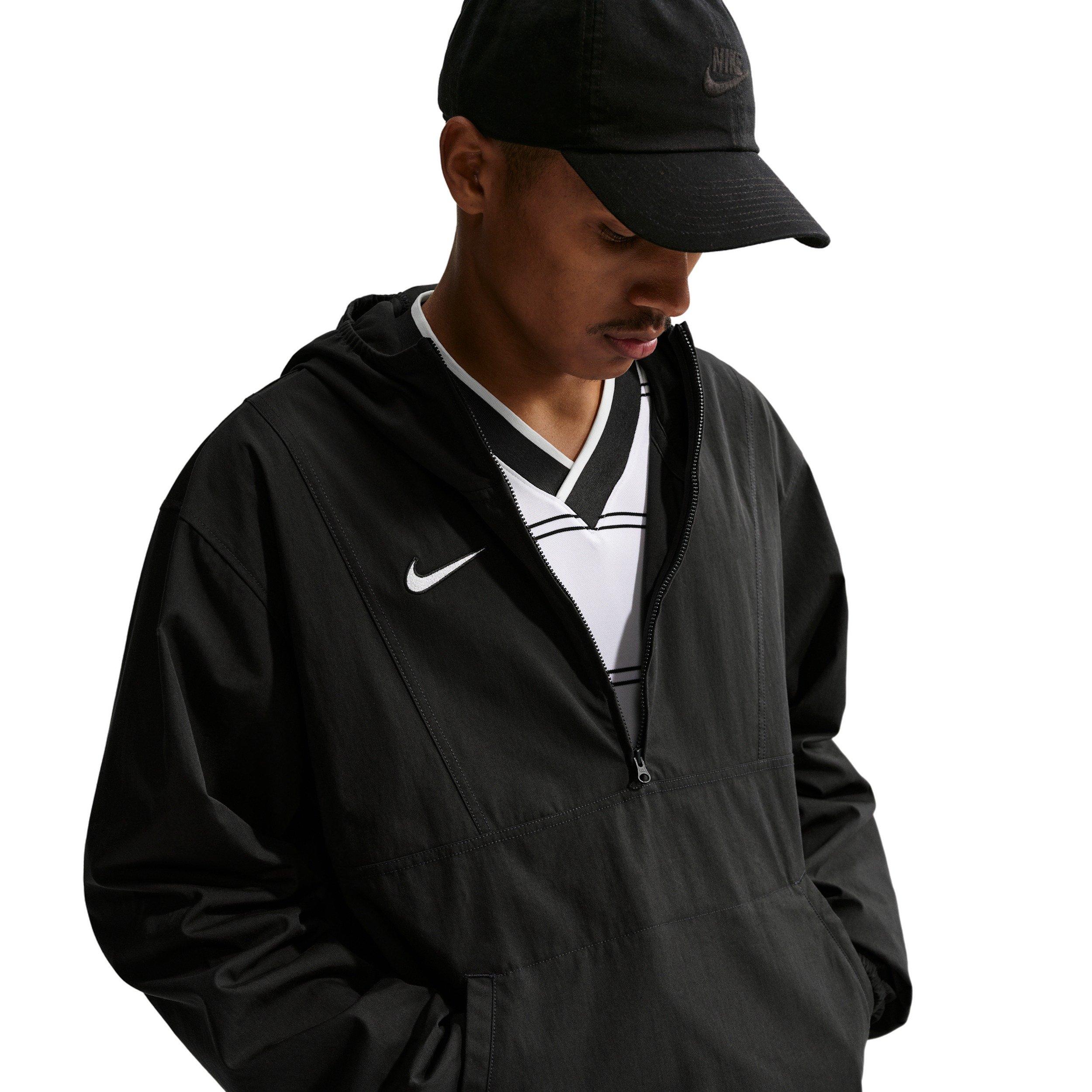Nike Men's Energy Soccer Anorak Jacket - Black - BLACK Thumbnail View 3