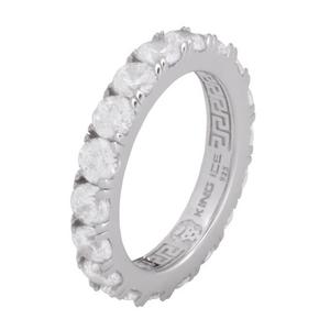 King Ice 4mm Brilliant-Cut Ring - White Gold - WHITE GOLD