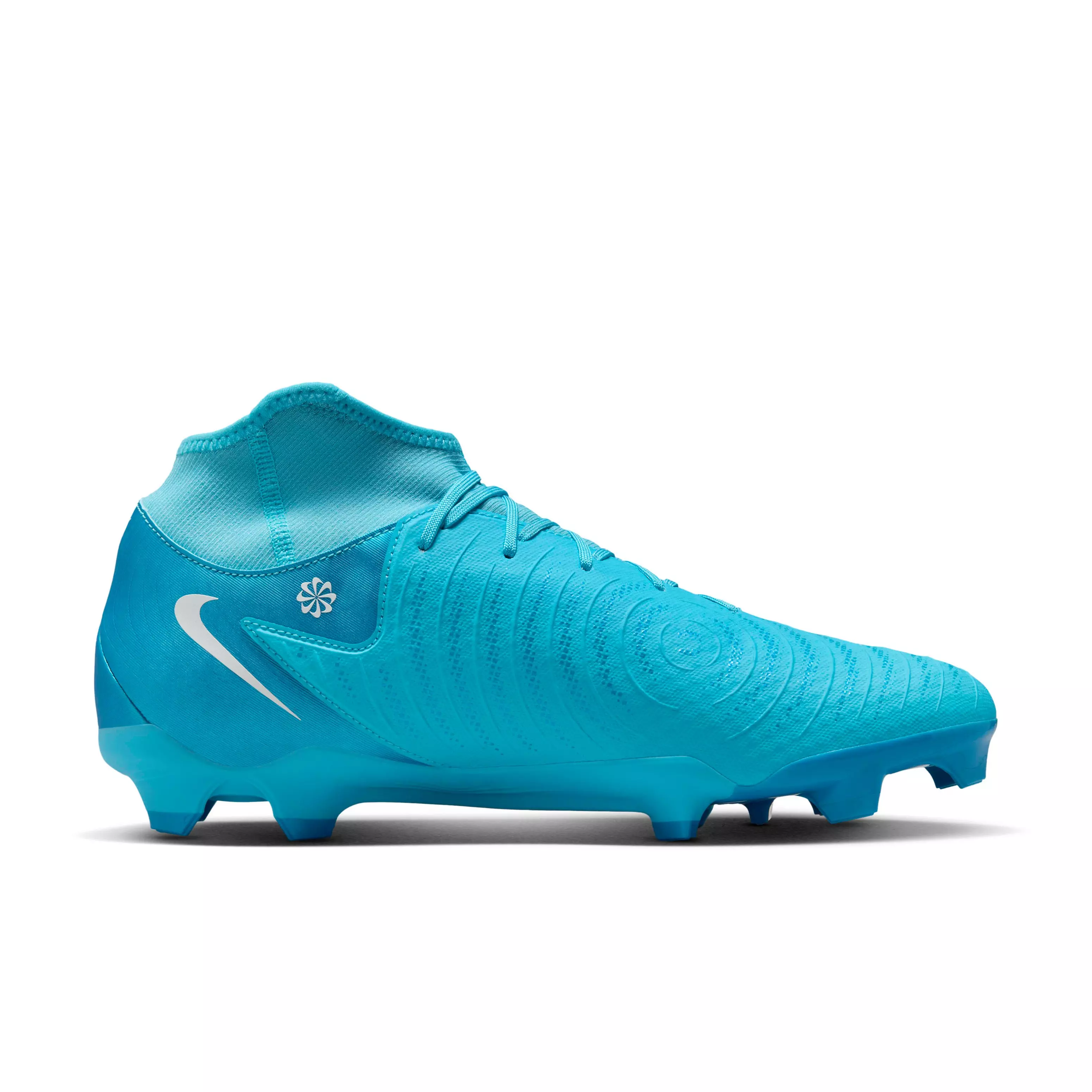 Nike Phantom Luna 2 Academy MG "Blue Fury/White" Men's Soccer Cleat - BLUE
