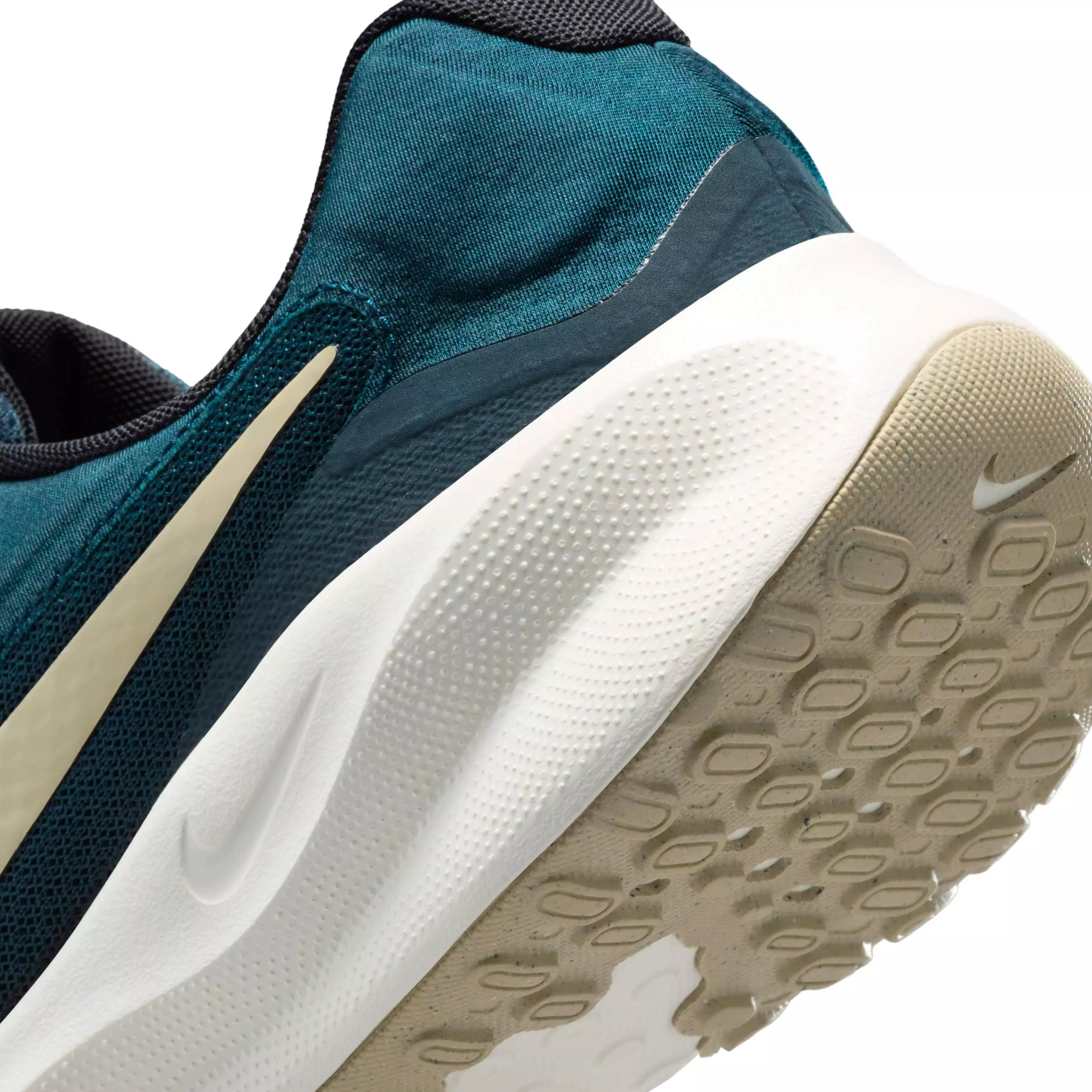 Nike Revolution 7 "Armory Navy/Green Strike/Hyper Pink/Desert Khaki" Men's Running Shoe - NAVY/GREEN/PINK/KHAKI